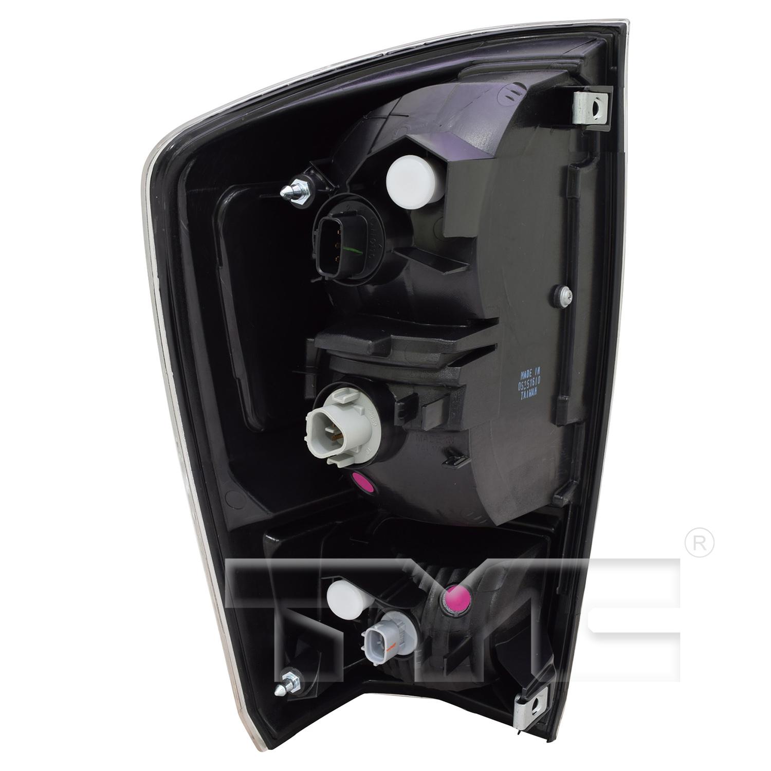 TYC 11684980 Tail Light Assembly product image 2 of 6