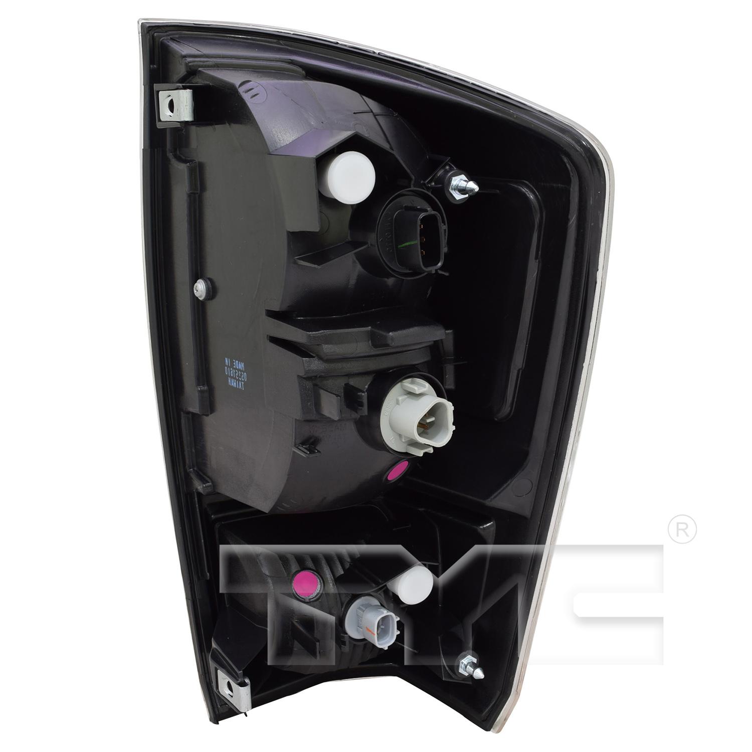 TYC 11685080 Tail Light Assembly product image 2 of 6