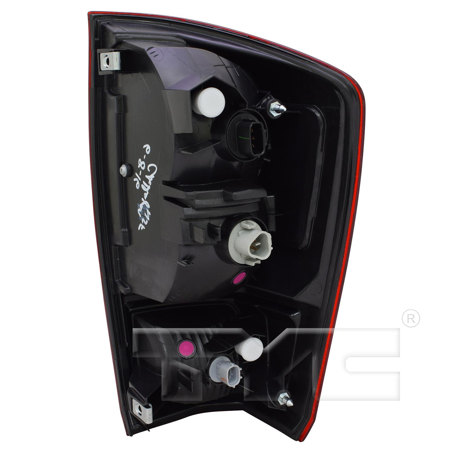 TYC 116850909 - Tail Light Assembly TYC 116850909 Tail Light Assembly product image 2 of 6