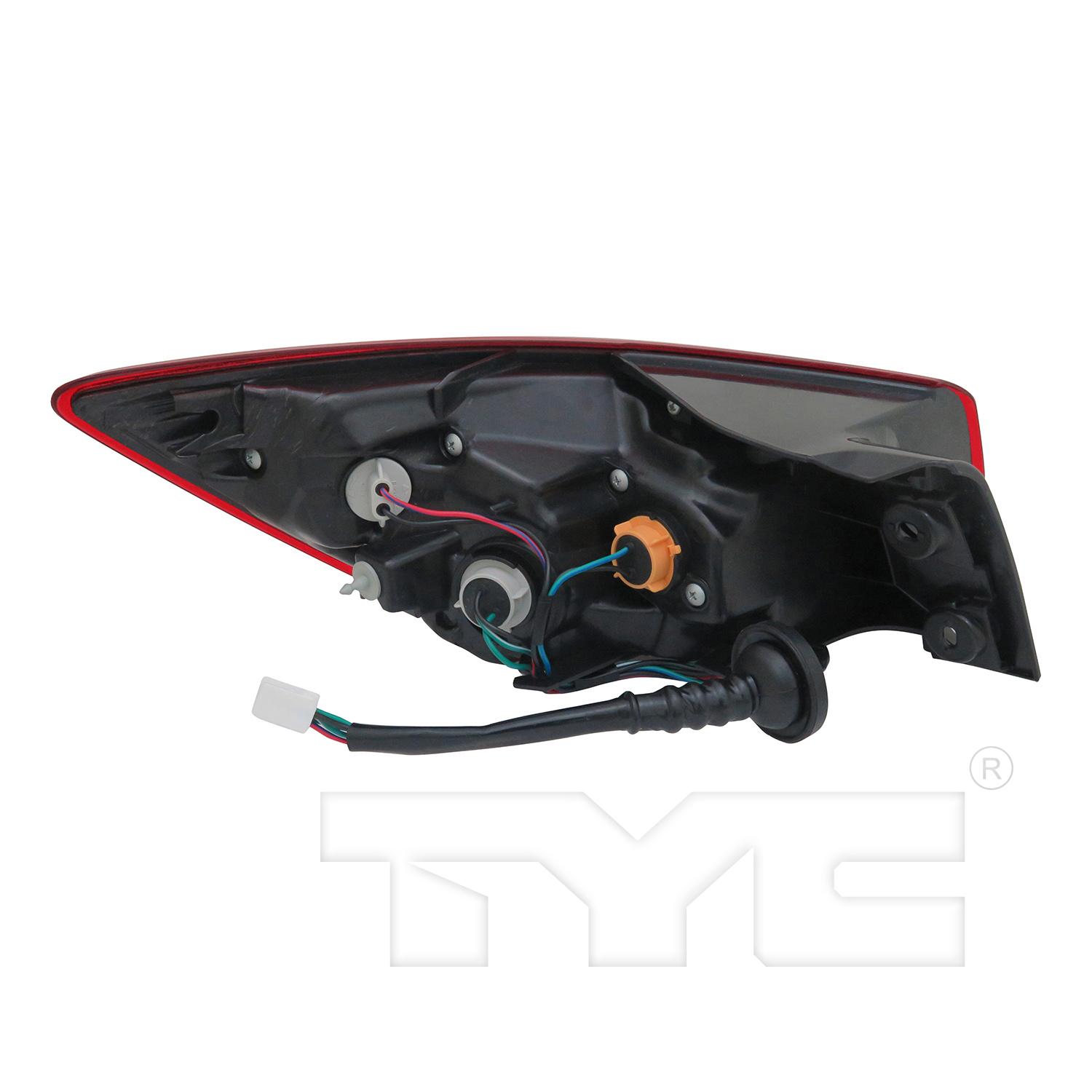 TYC 11685900 Tail Light Assembly product image 2 of 6