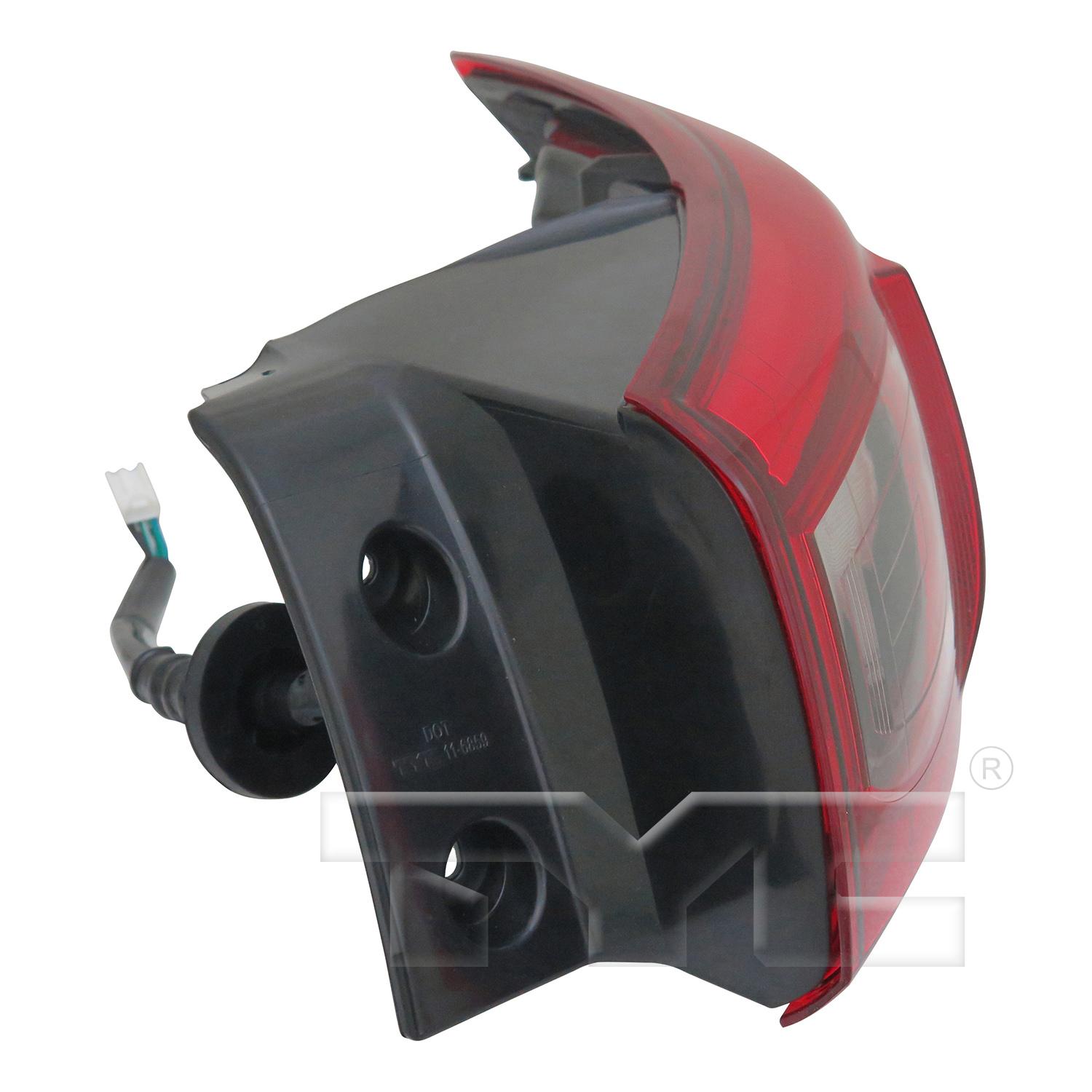 TYC 11685900 Tail Light Assembly product image 3 of 6