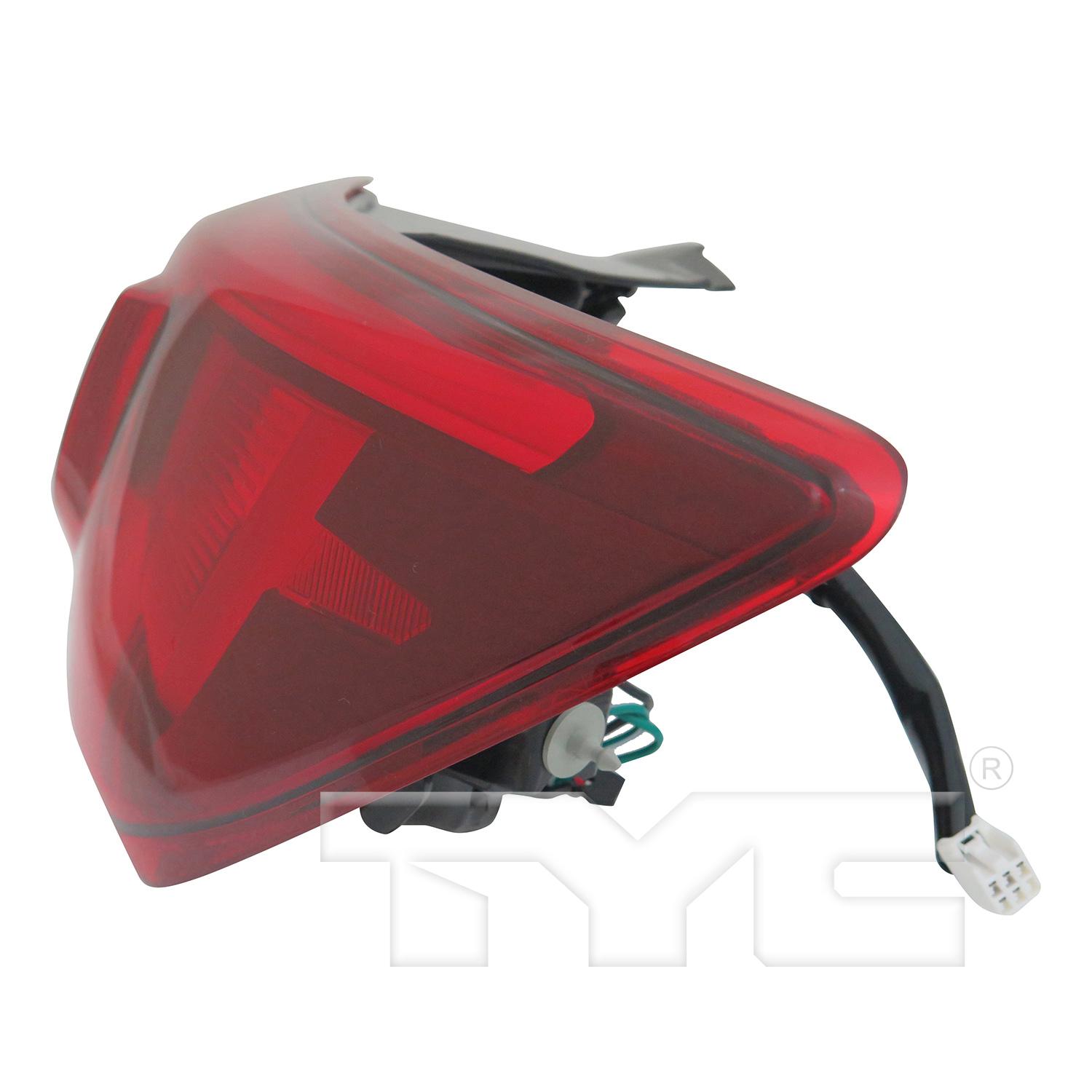TYC 11685900 Tail Light Assembly product image 4 of 6