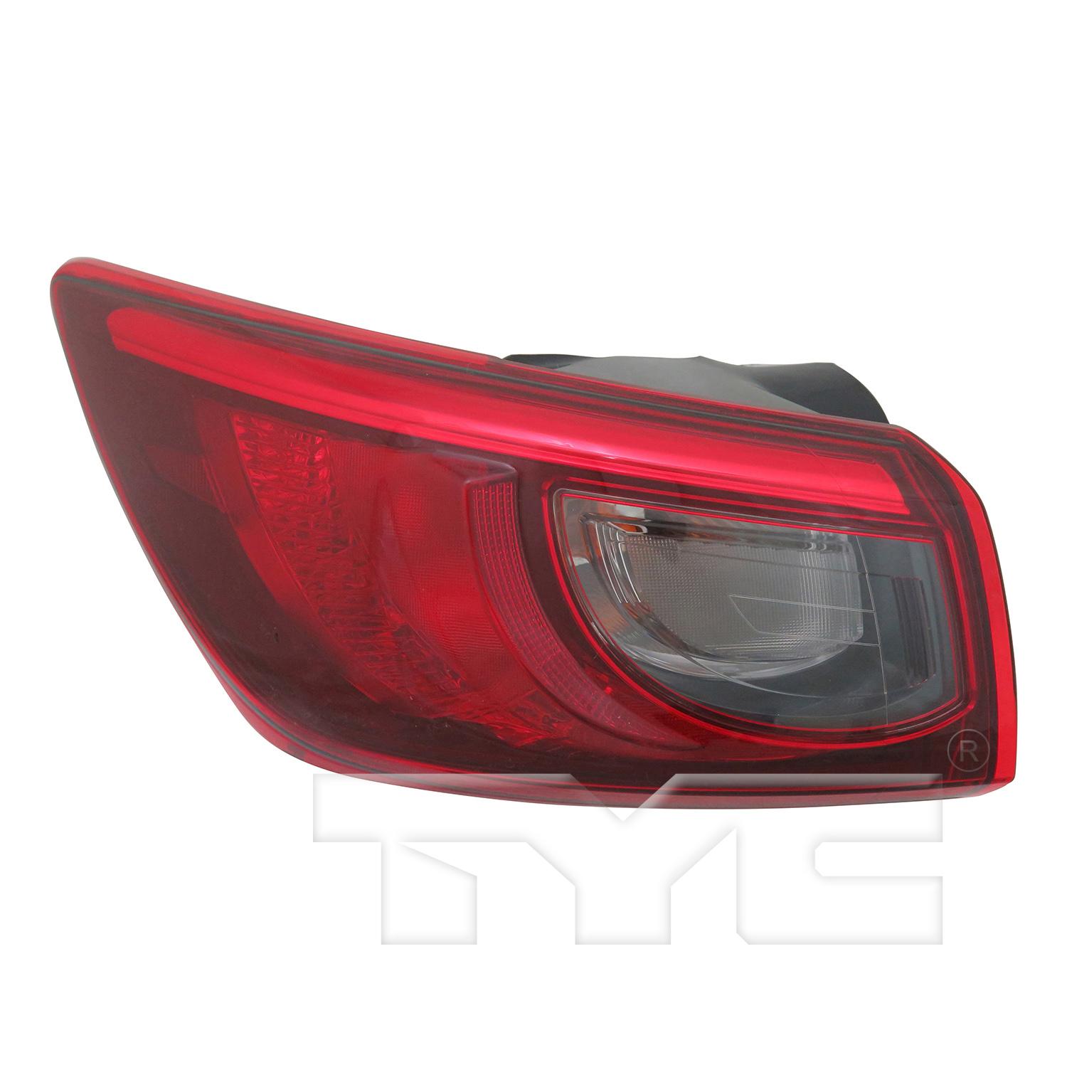 TYC 116860009 Tail Light Assembly product image 1 of 6
