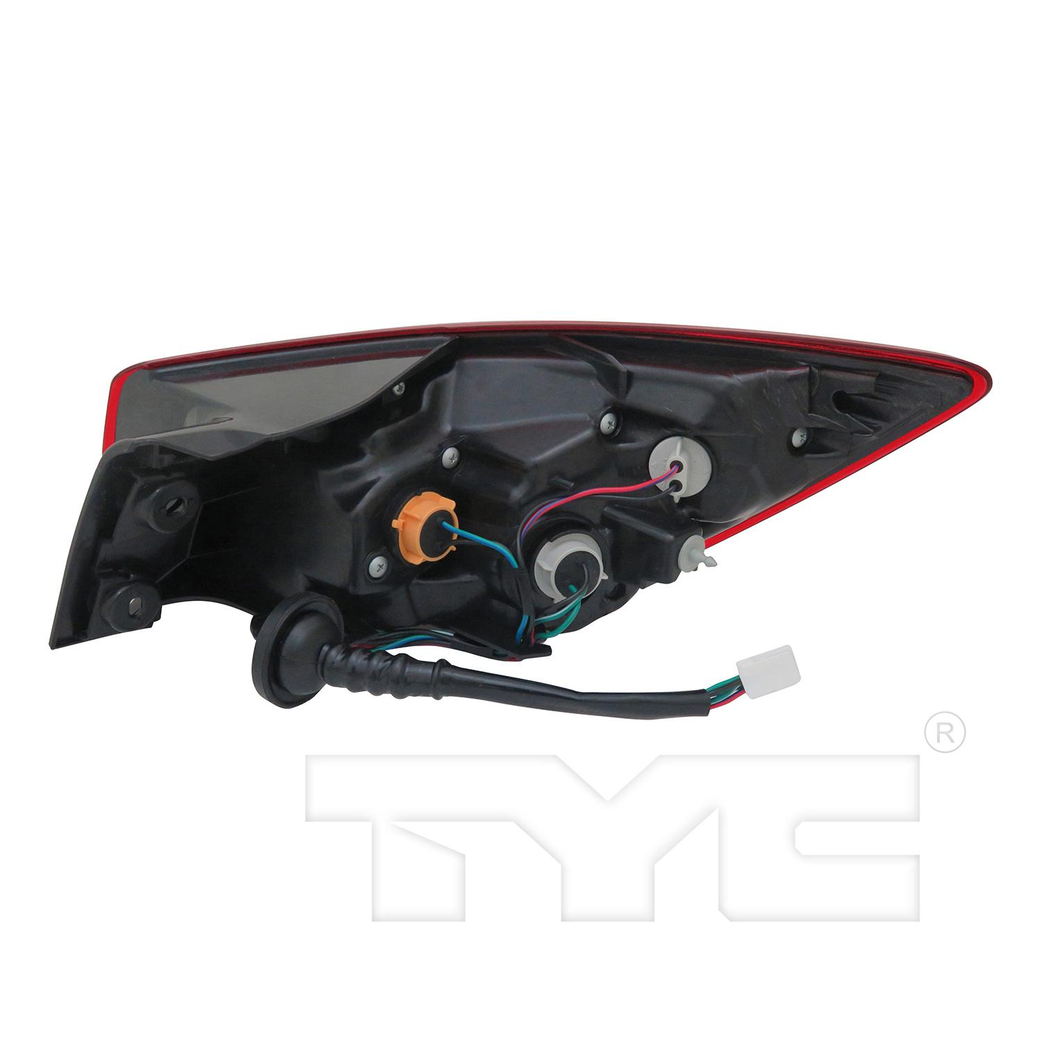 TYC 116860009 Tail Light Assembly product image 2 of 6