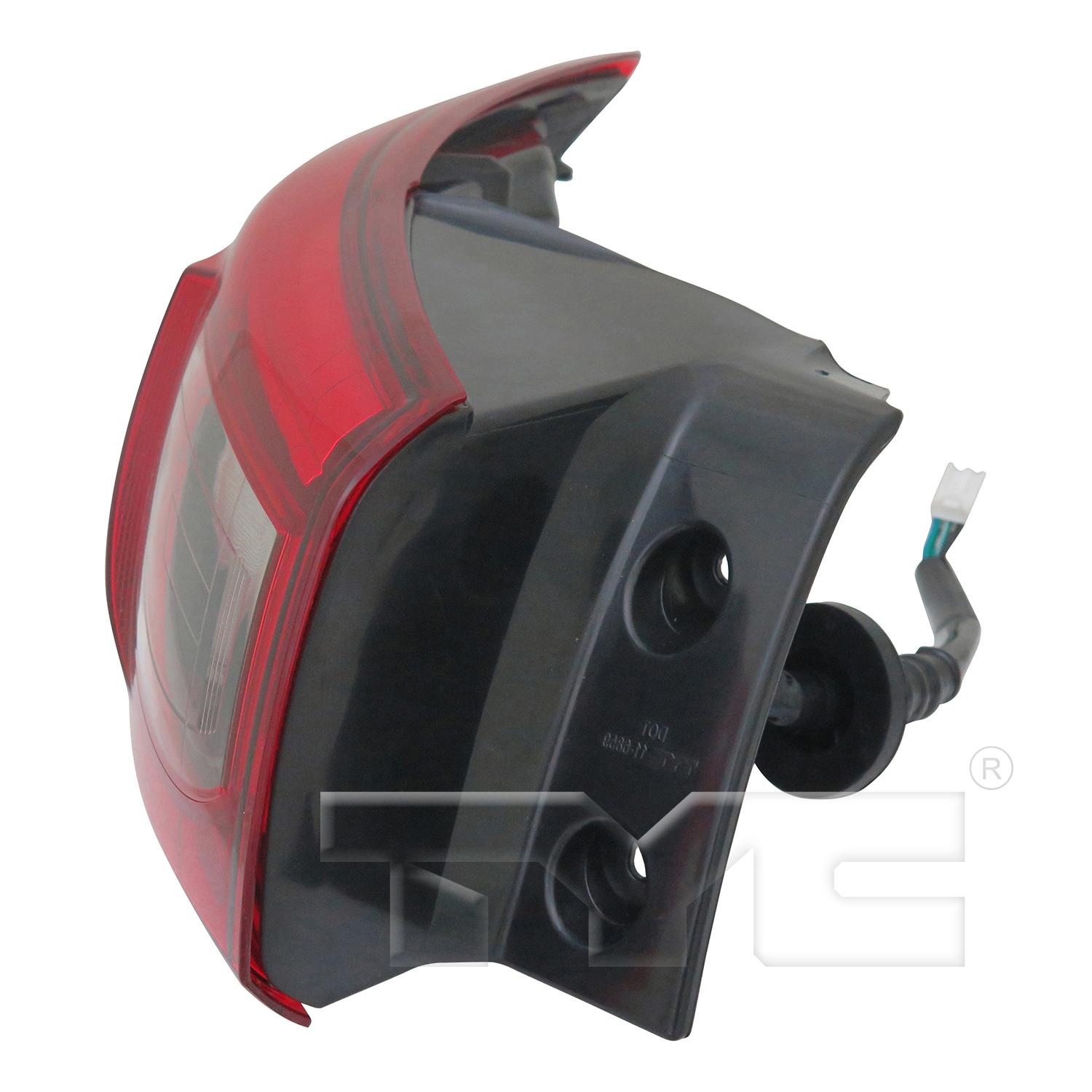 TYC 116860009 Tail Light Assembly product image 3 of 6