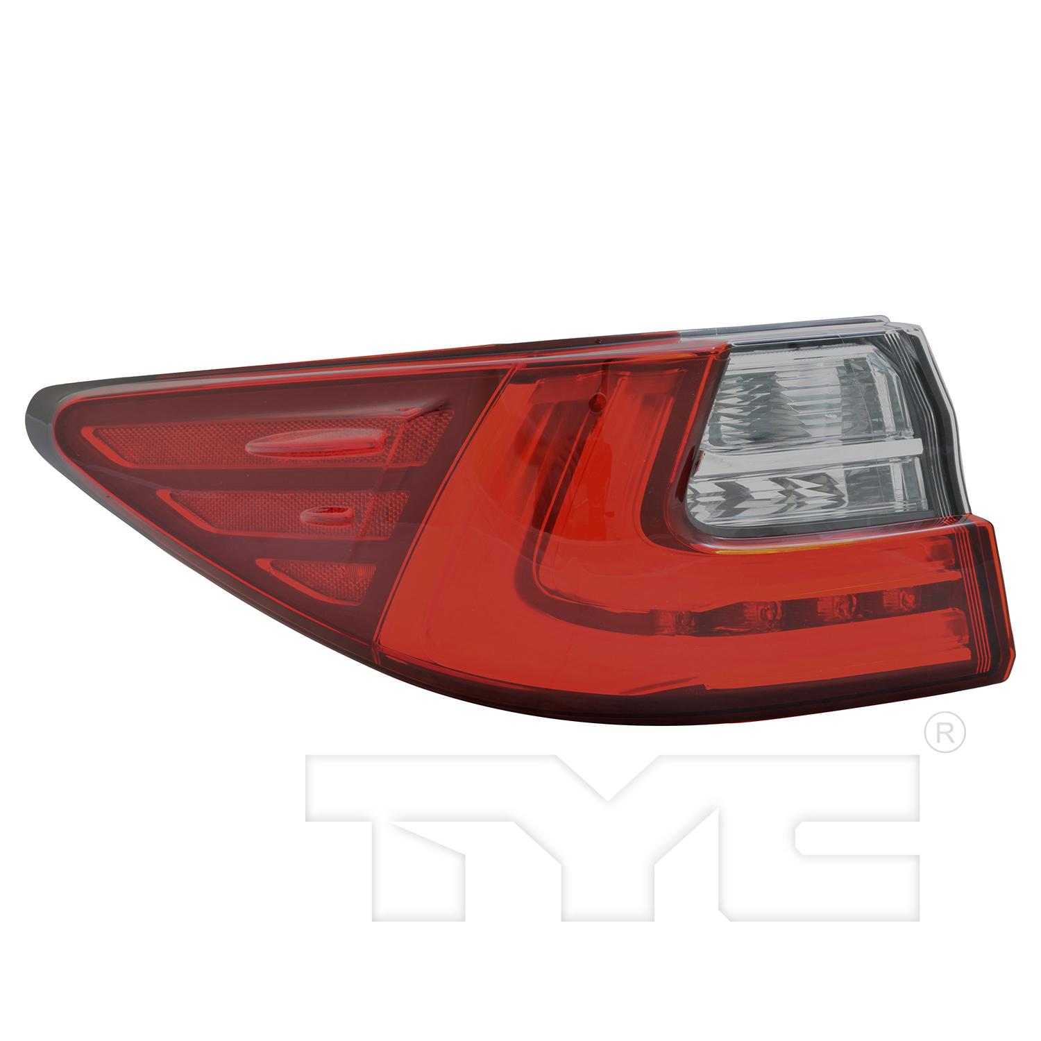 TYC 116862009 Tail Light Assembly product image 1 of 6
