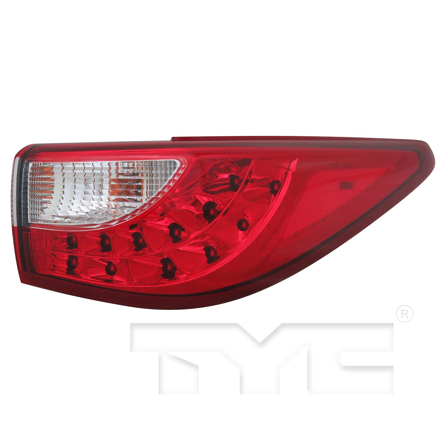 TYC 11686900 Tail Light Assembly product image 1 of 6