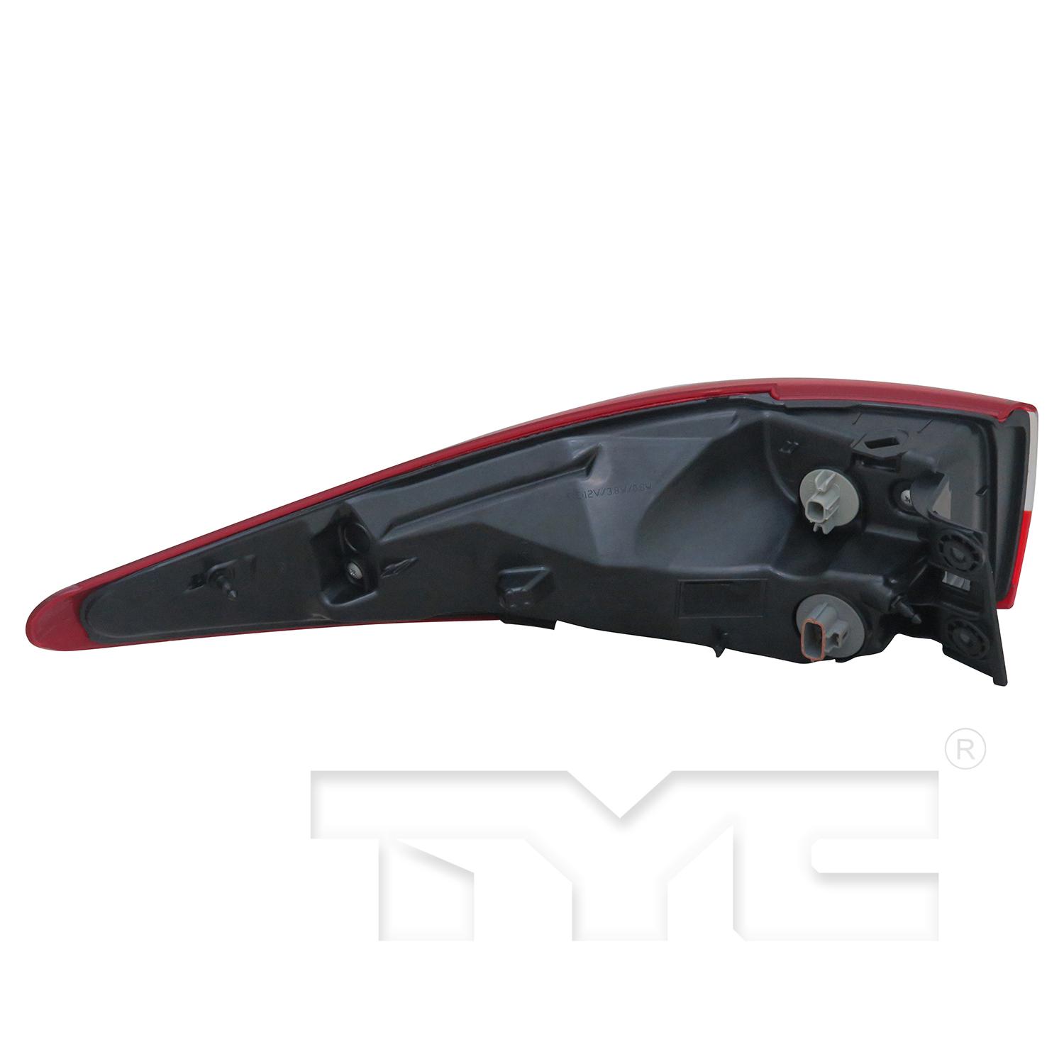 TYC 11686900 Tail Light Assembly product image 2 of 6