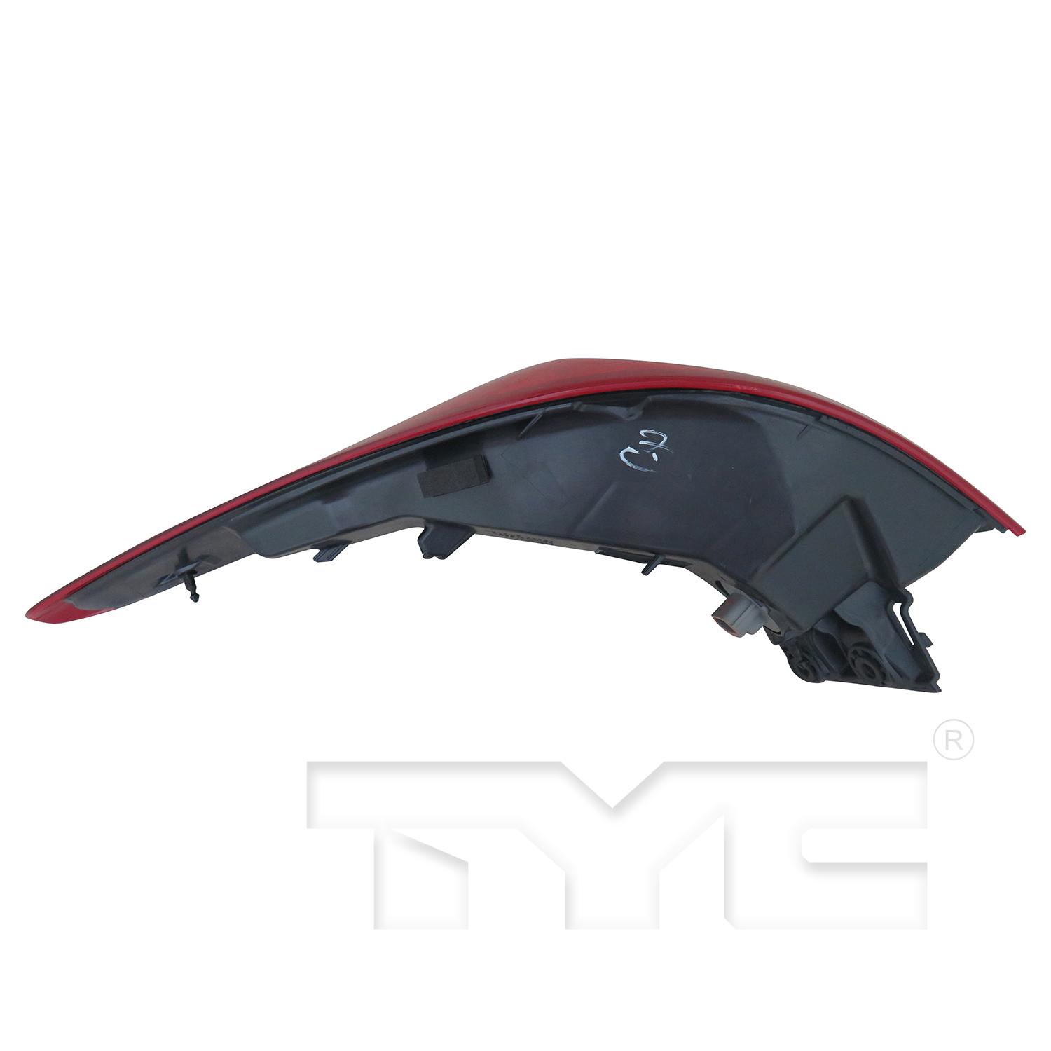 TYC 11687000 Tail Light Assembly product image 6 of 6