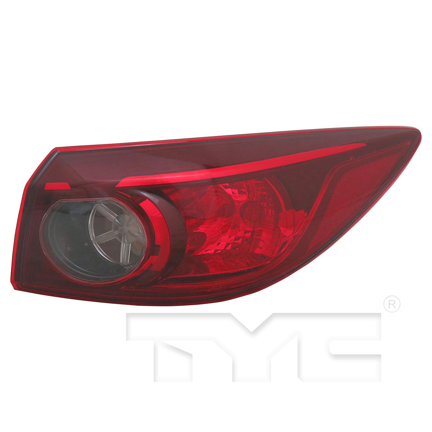 TYC 11687300 Tail Light Assembly product image 1 of 6