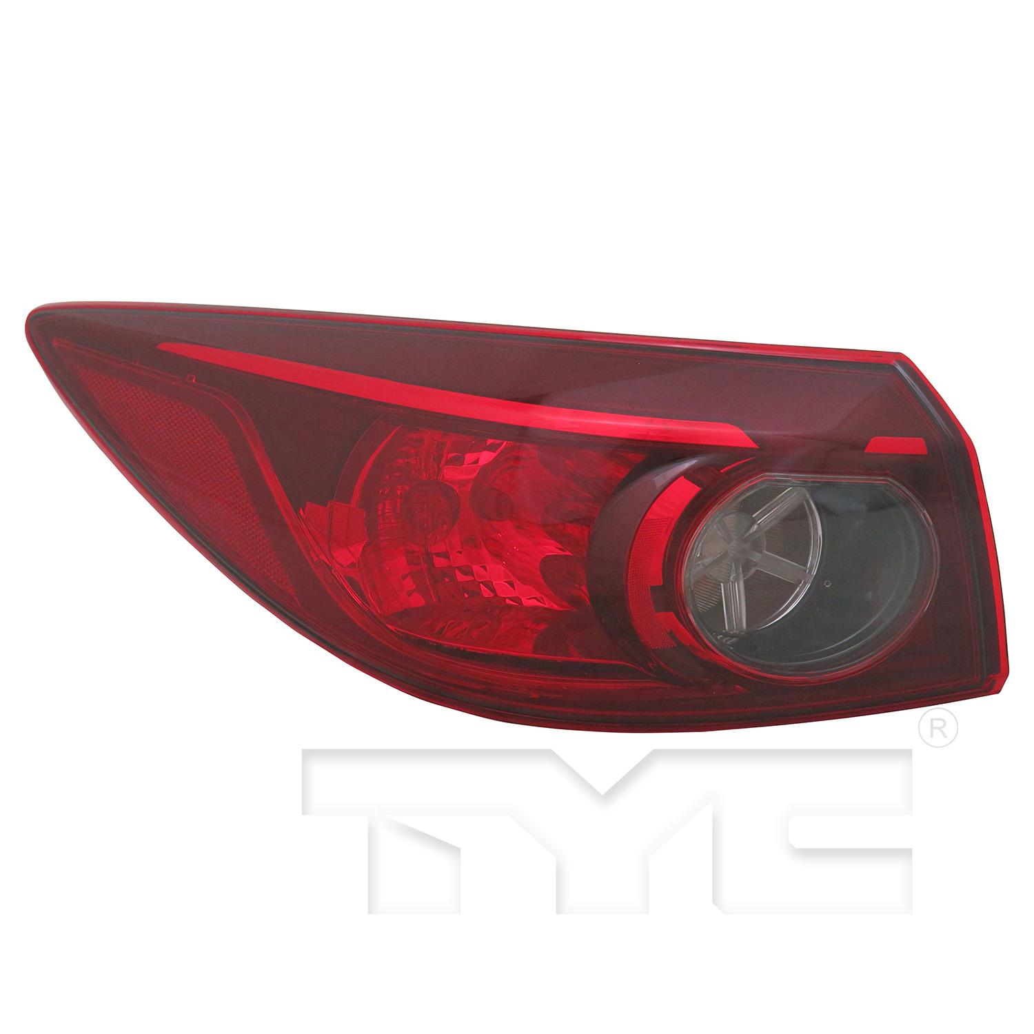 TYC 11687400 Tail Light Assembly product image 1 of 6