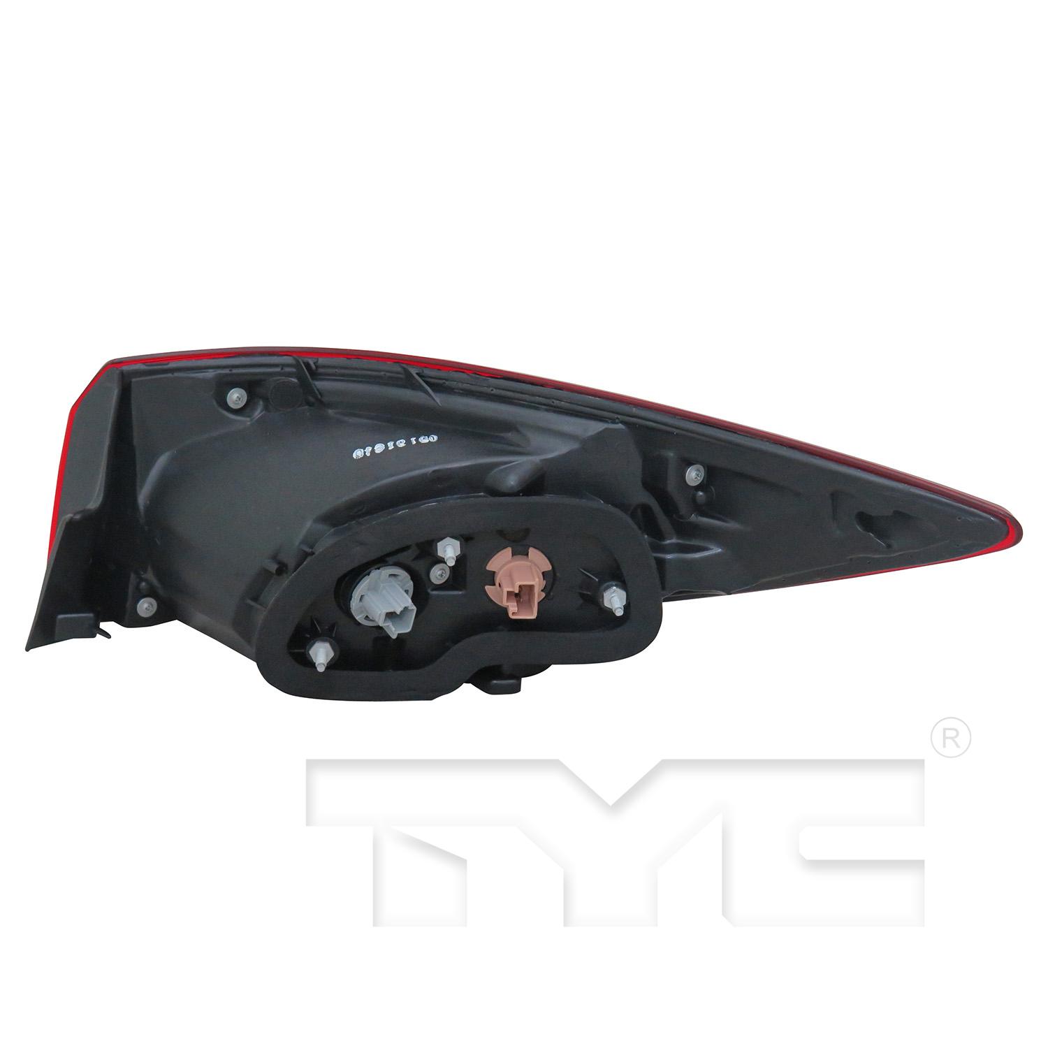 TYC 11687400 Tail Light Assembly product image 2 of 6