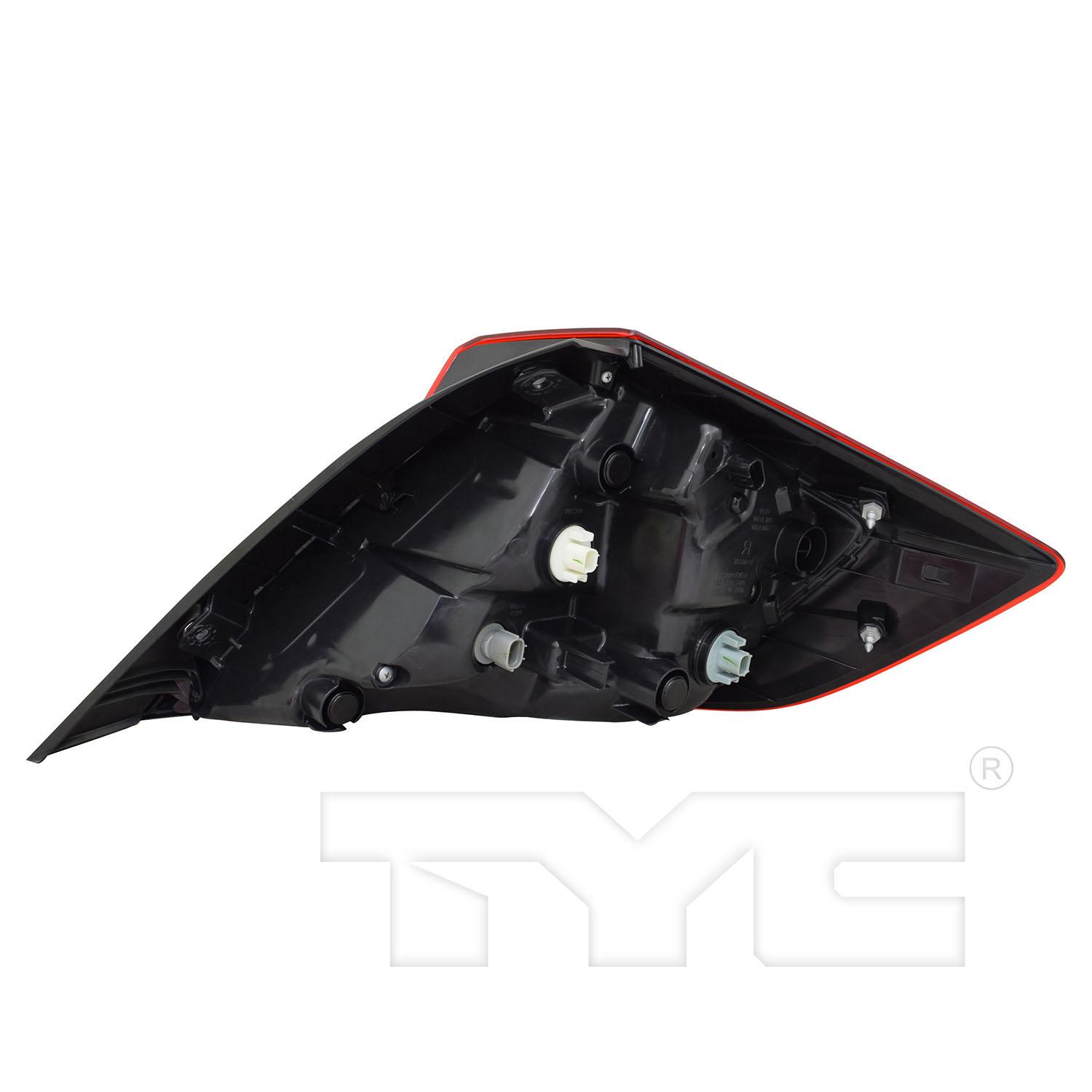 TYC 116878009 Tail Light Assembly product image 2 of 6