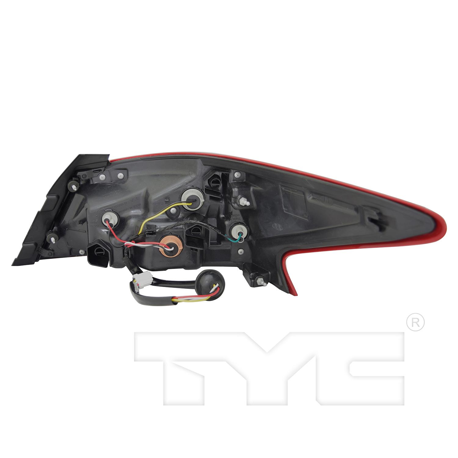 TYC 11688880 - Tail Light Assembly TYC 11688880 Tail Light Assembly product image 2 of 6
