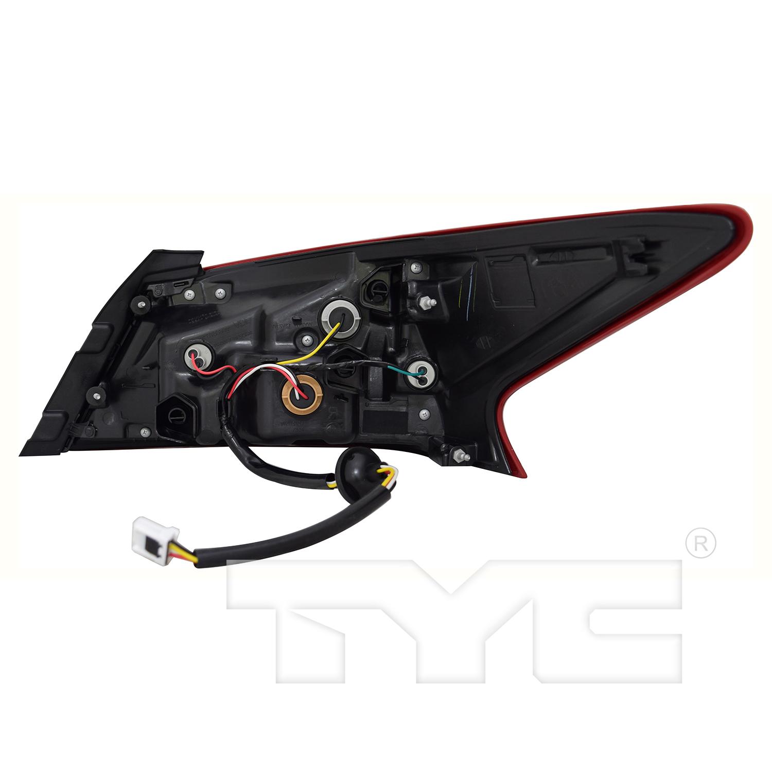 TYC 116888809 Tail Light Assembly product image 2 of 6
