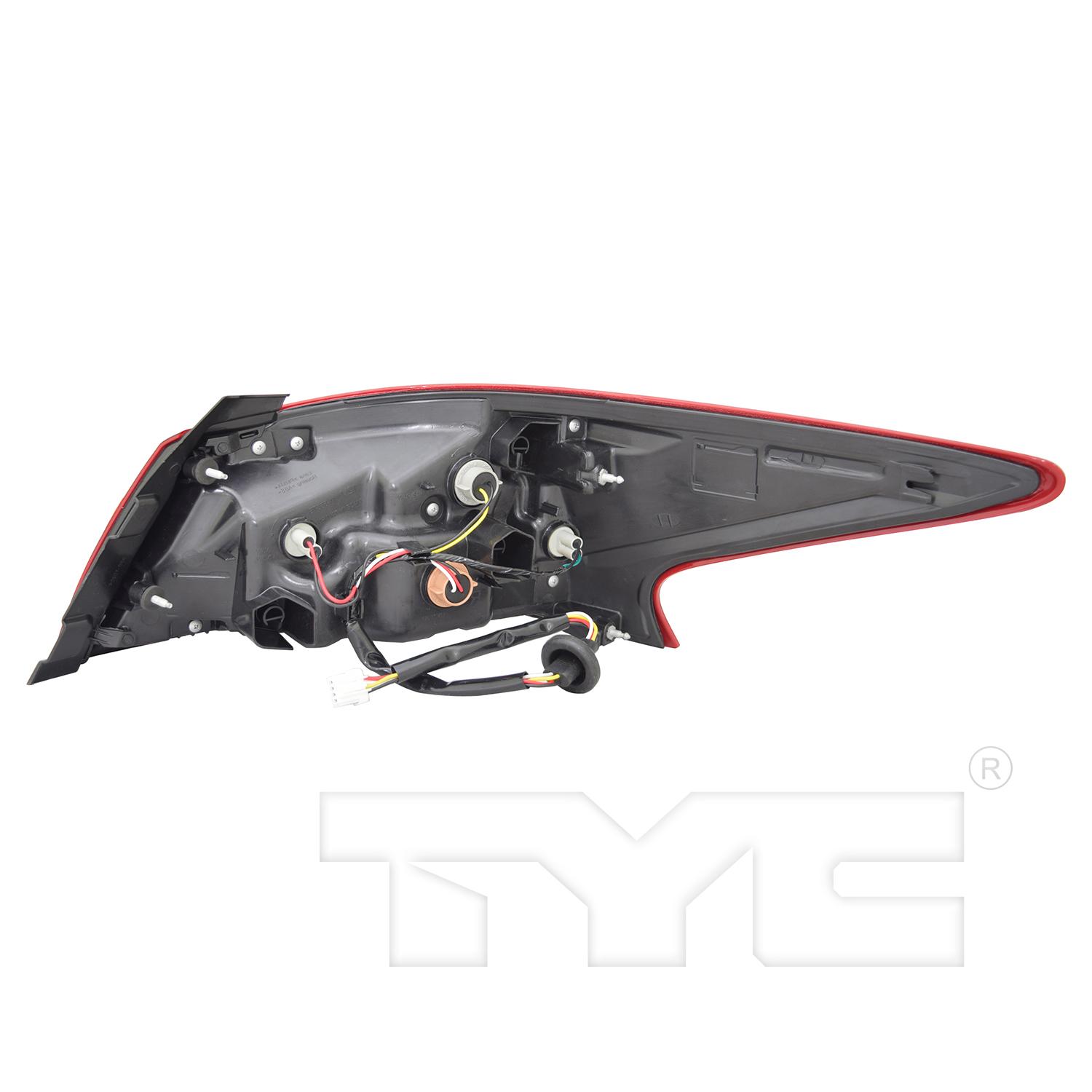 TYC 11688890 Tail Light Assembly product image 2 of 6