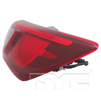 TYC 11690100 Tail Light Assembly product image 4 of 6