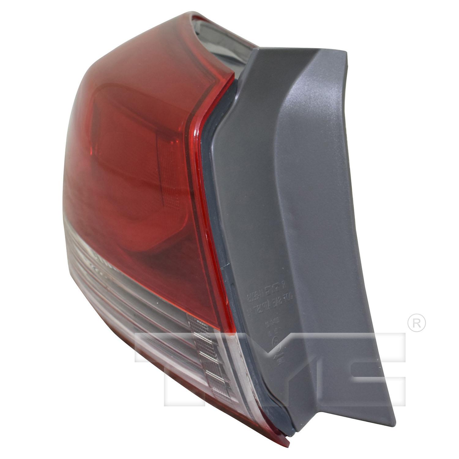 TYC 116904009 Tail Light Assembly product image 3 of 6