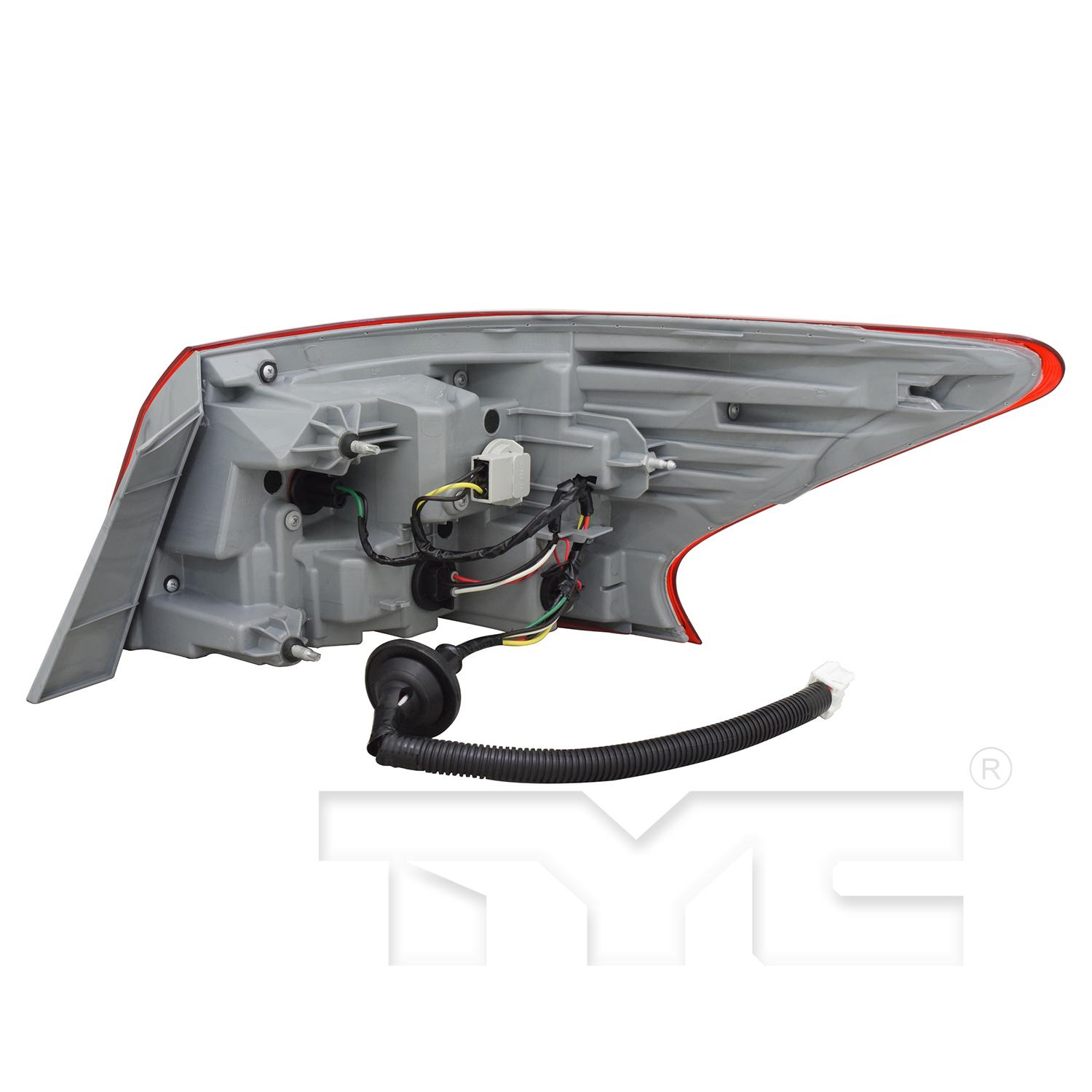 TYC 11690600 - Tail Light Assembly TYC 11690600 Tail Light Assembly product image 2 of 6