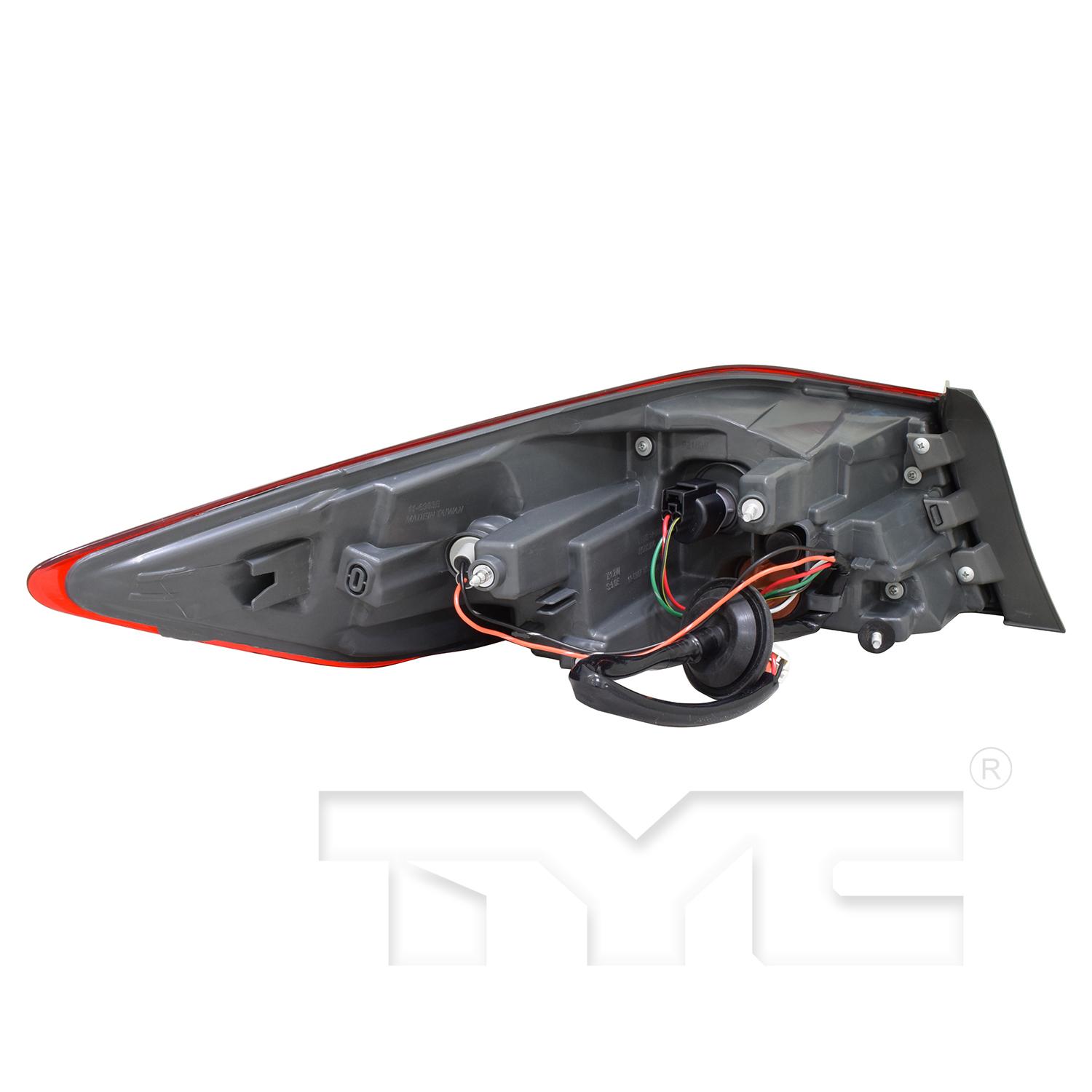 TYC 11690700 Tail Light Assembly product image 2 of 6