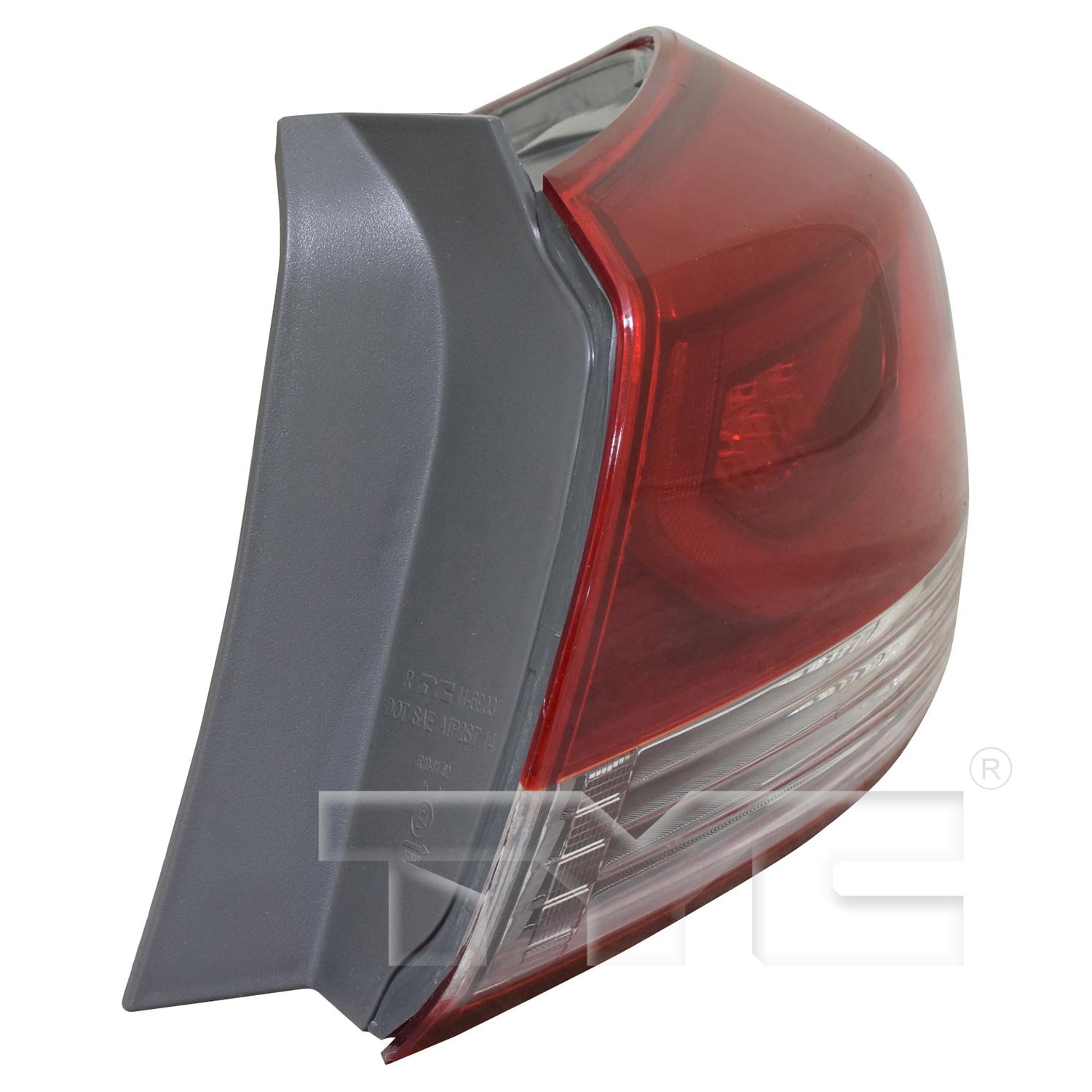 TYC 11690700 Tail Light Assembly product image 3 of 6