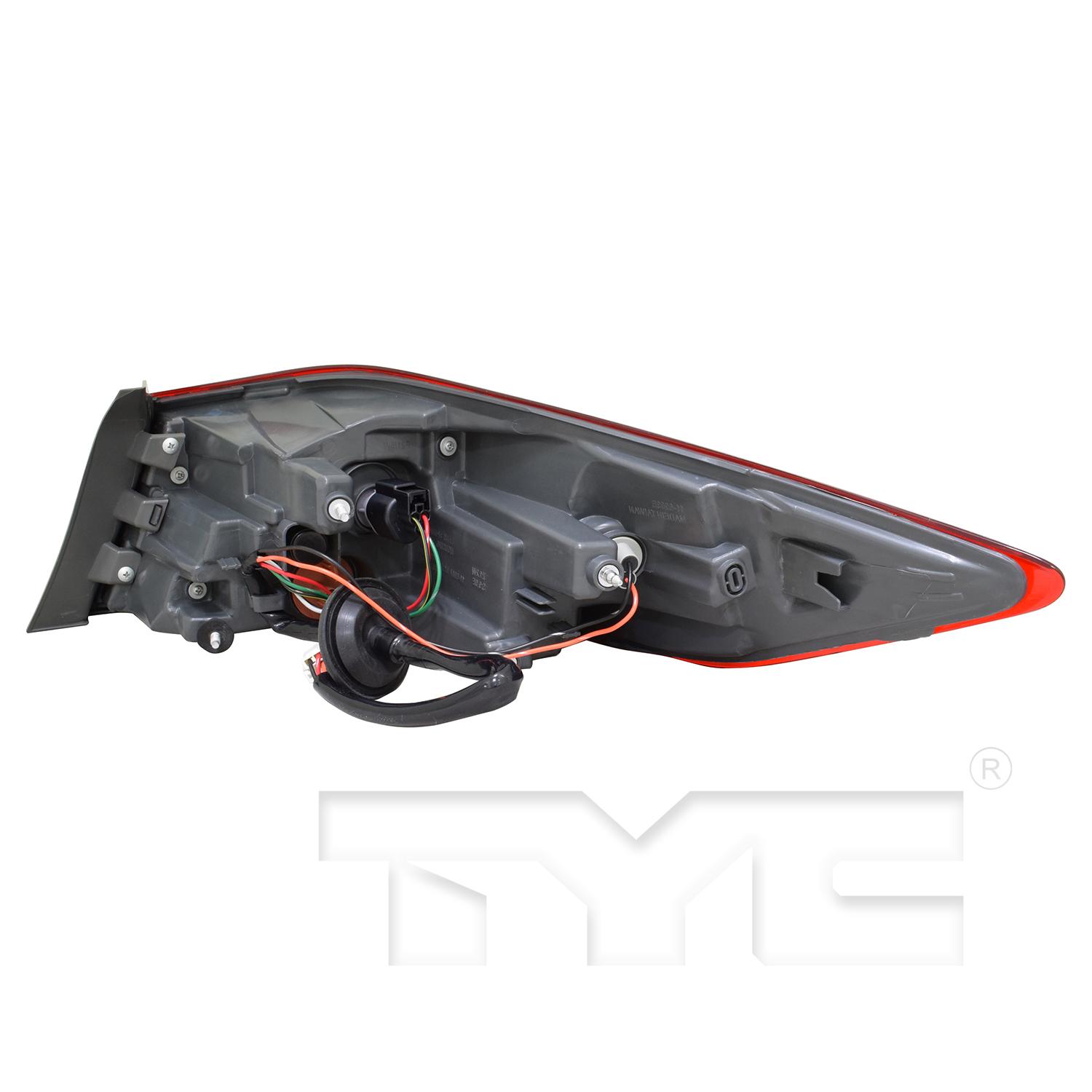 TYC 11690800 Tail Light Assembly product image 2 of 6