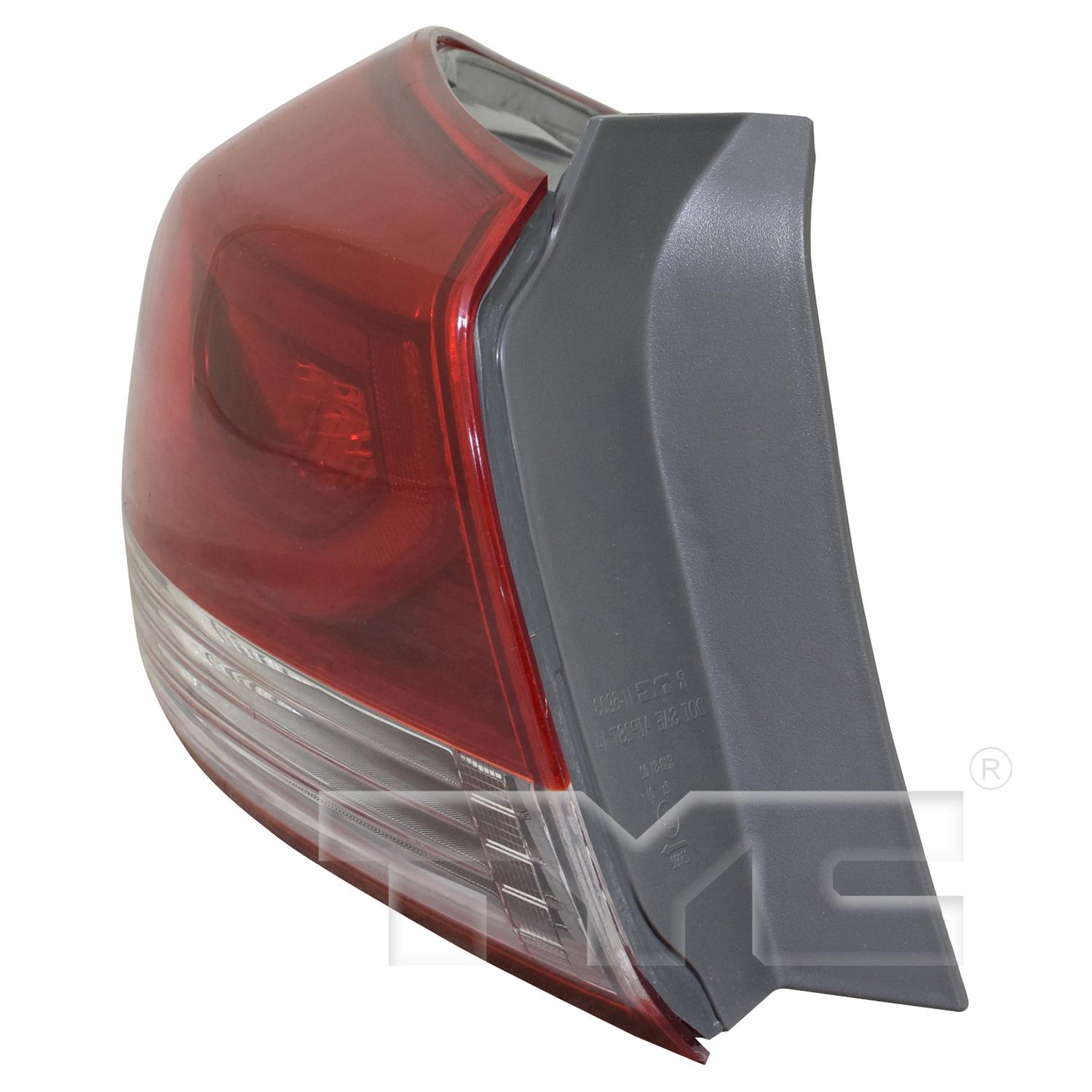 TYC 11690800 Tail Light Assembly product image 3 of 6