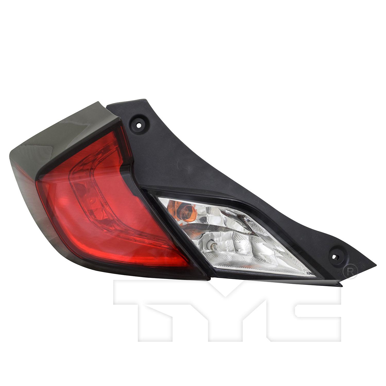 TYC 11693000 Tail Light Assembly product image 1 of 12