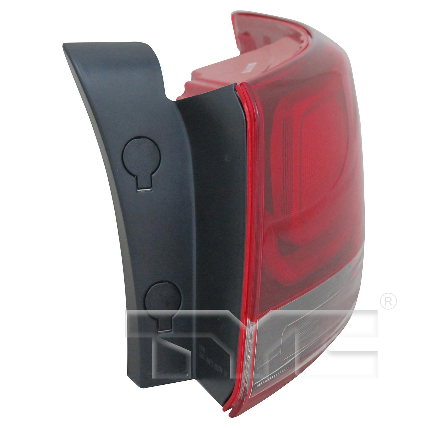 TYC 11693900 Tail Light Assembly product image 3 of 6