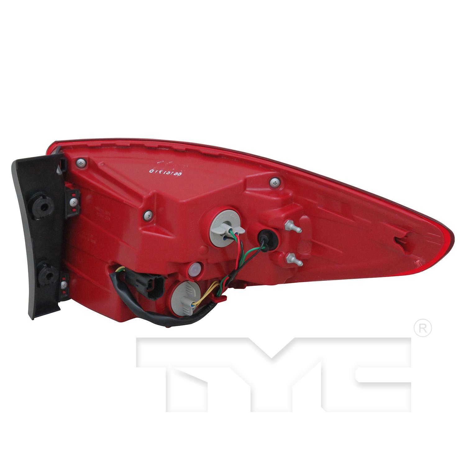 TYC 11694000 Tail Light Assembly product image 2 of 6