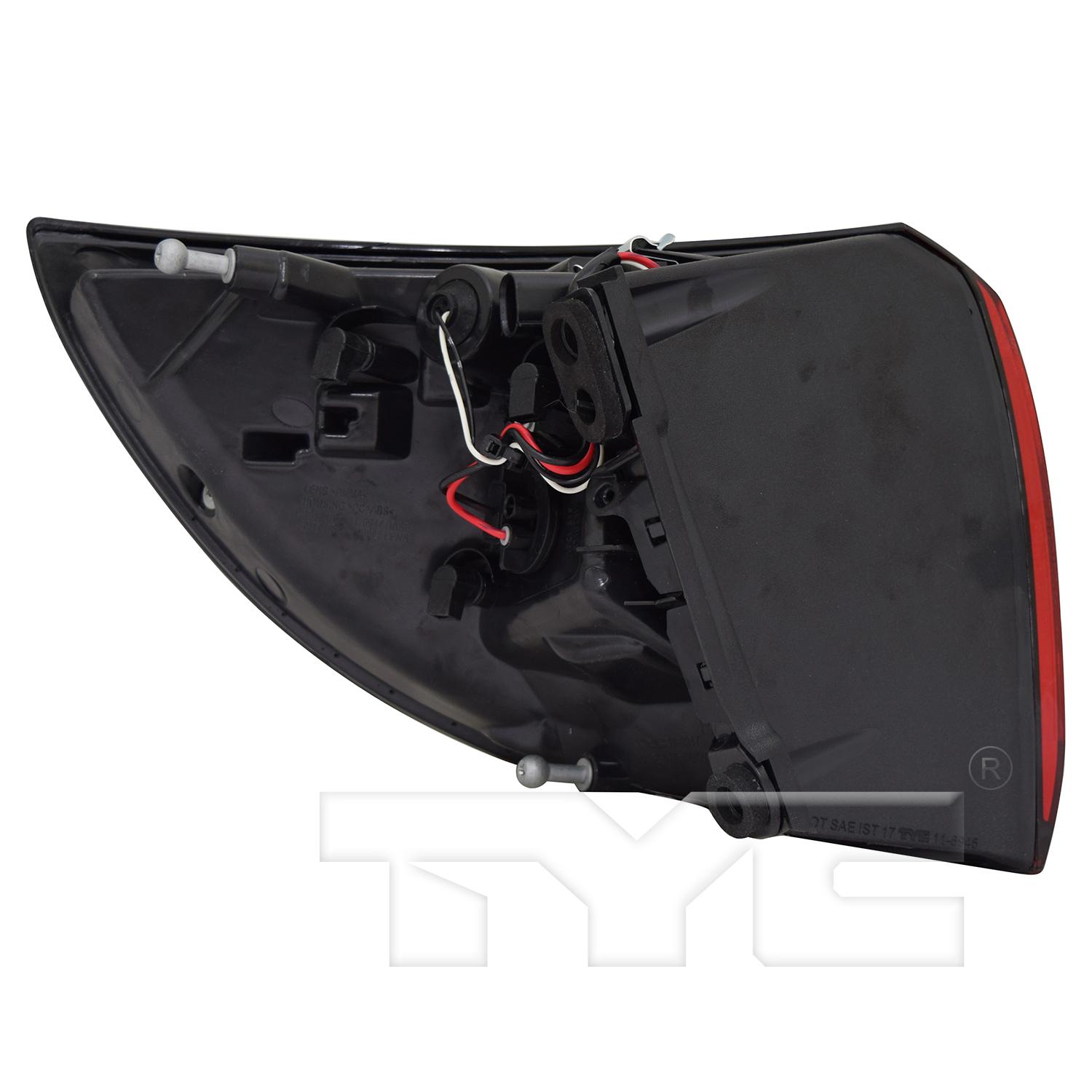 TYC 116947009 Tail Light Assembly product image 2 of 6