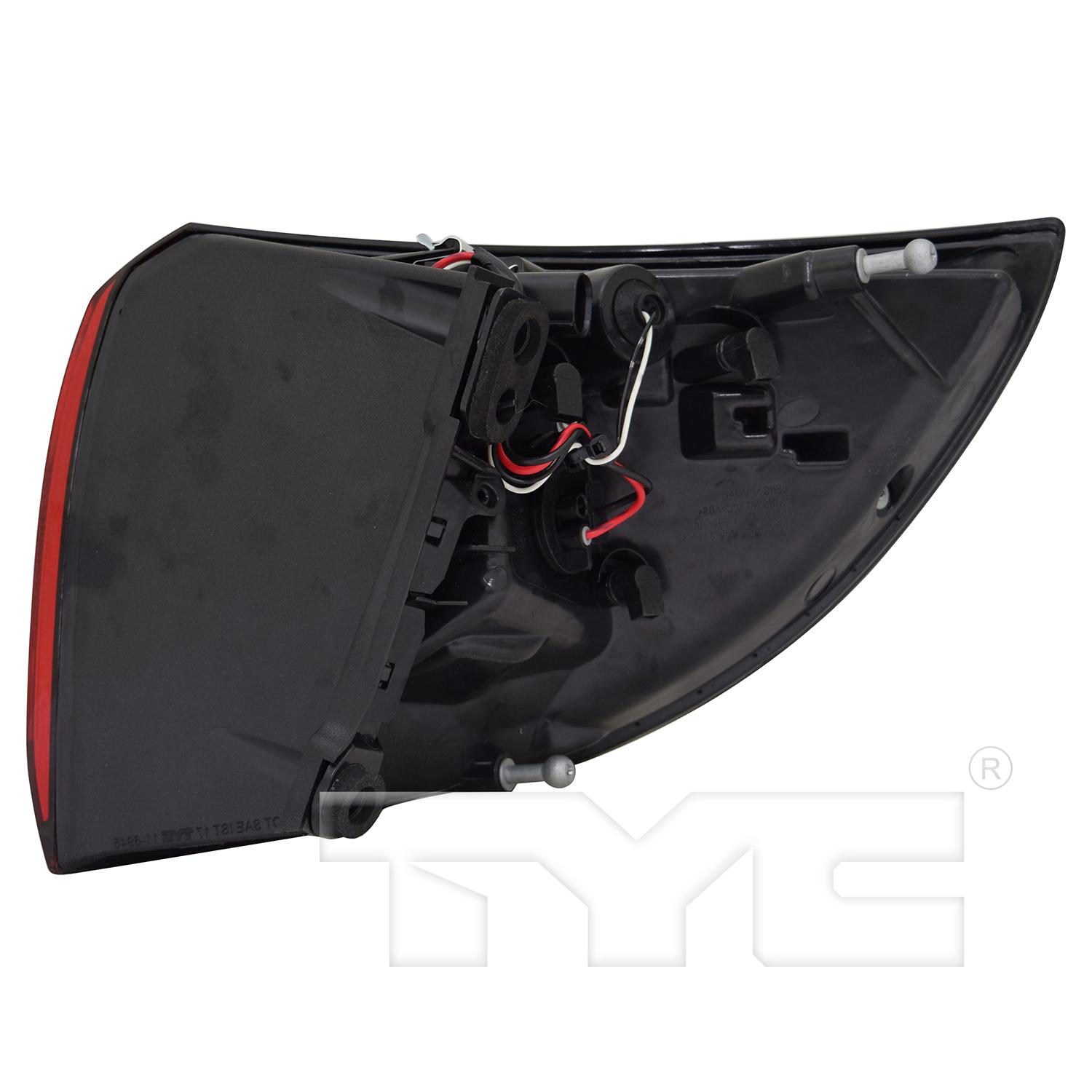 TYC 116948009 Tail Light Assembly product image 2 of 6