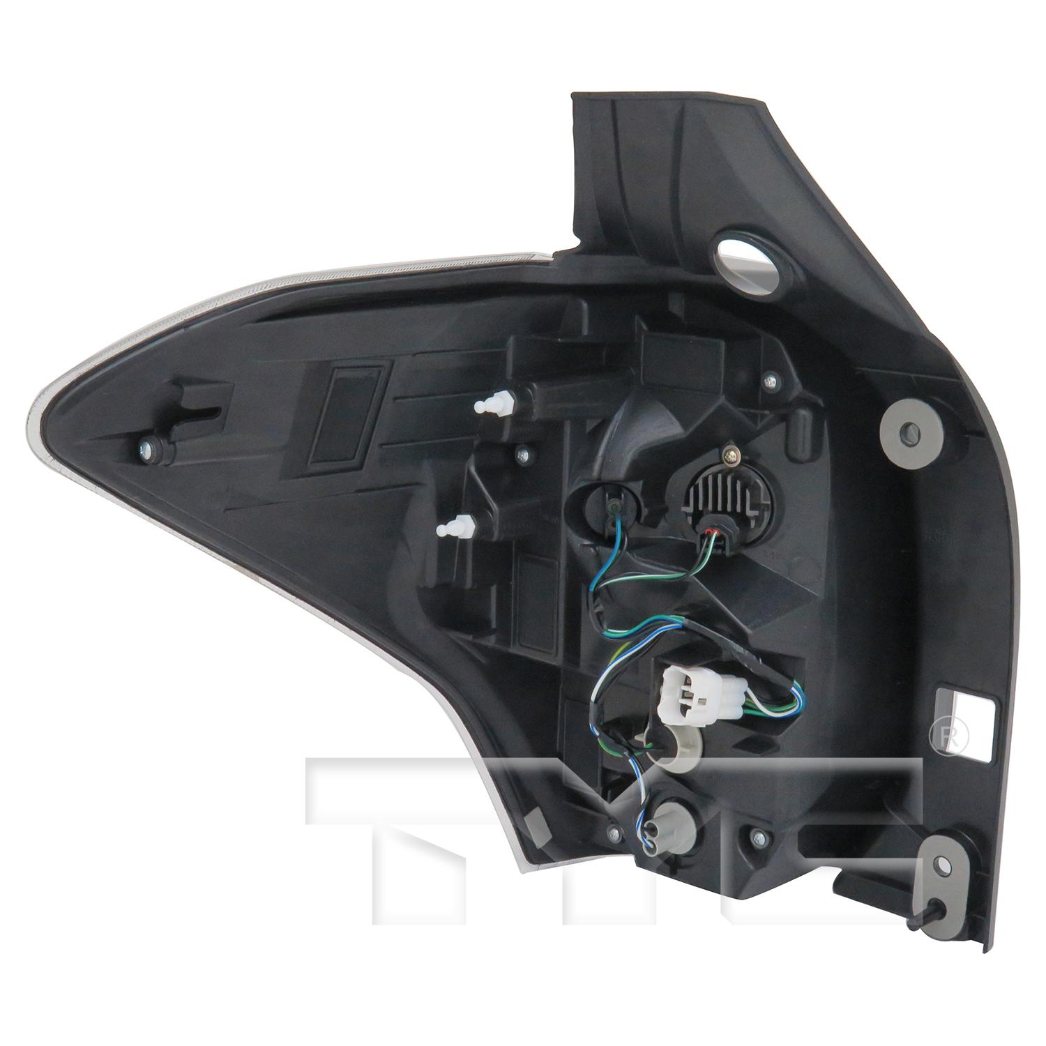 TYC 11695300 Tail Light Assembly product image 2 of 6