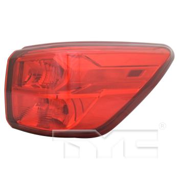 TYC 11695900 Tail Light Assembly product image 1 of 6