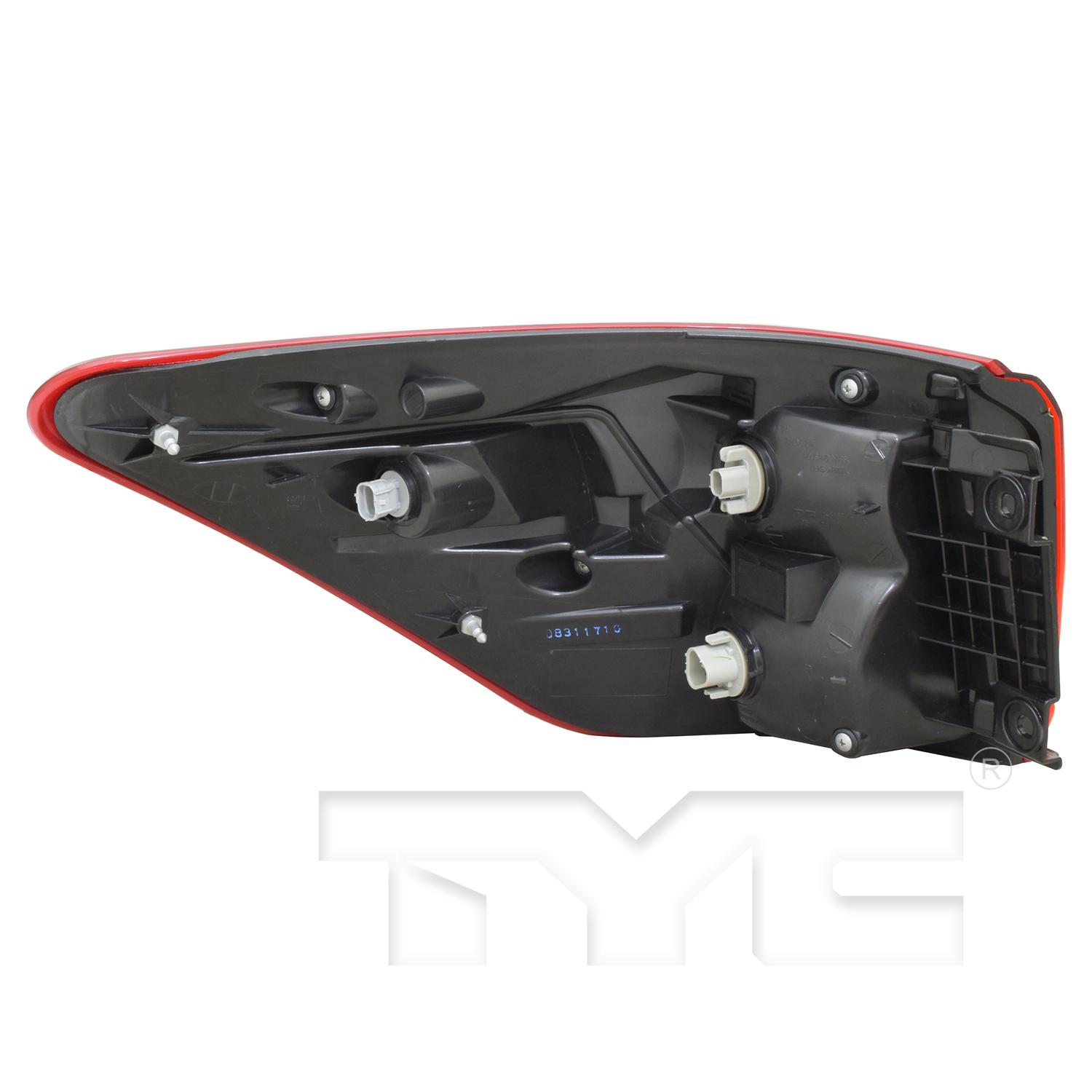 TYC 116959009 Tail Light Assembly product image 2 of 6
