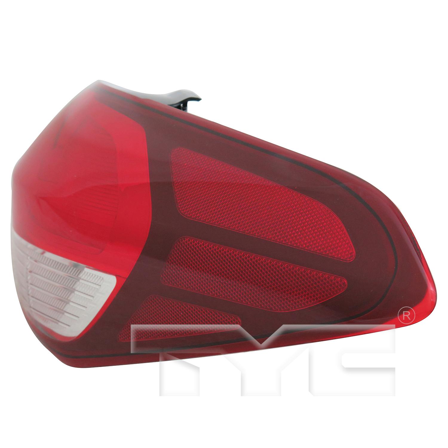 TYC 11696700 Tail Light Assembly product image 2 of 12