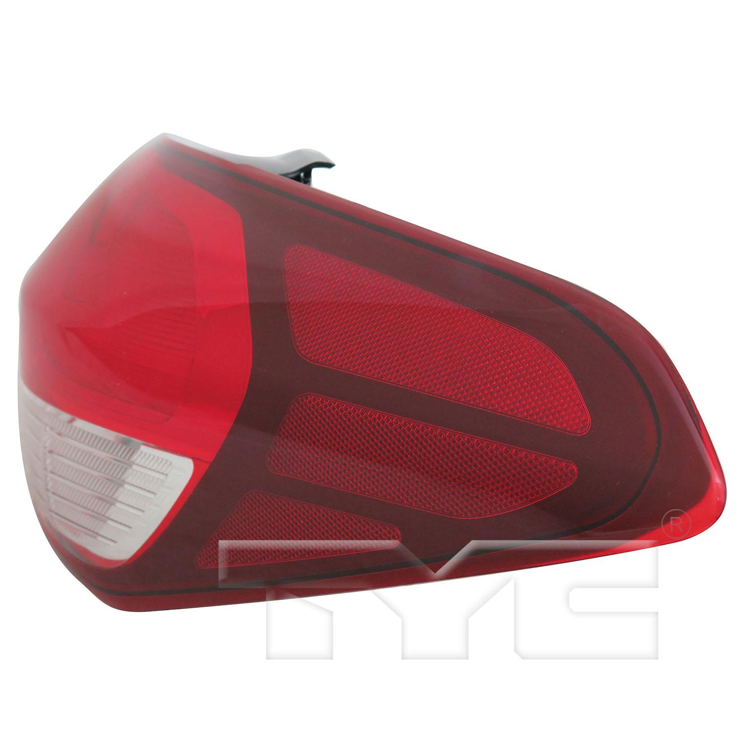 TYC 11696700 Tail Light Assembly product image 7 of 12