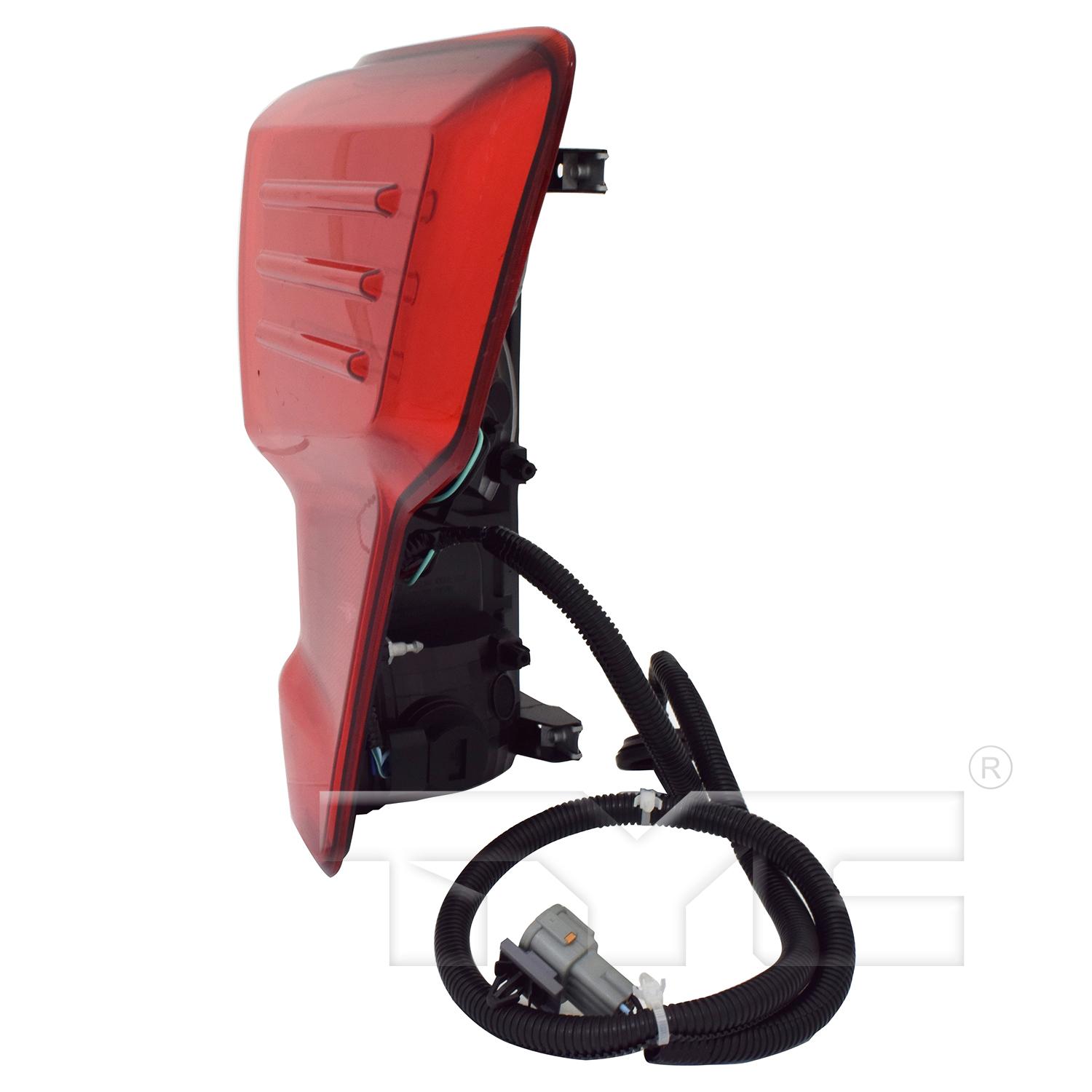 TYC 11697100 Tail Light Assembly product image 4 of 6