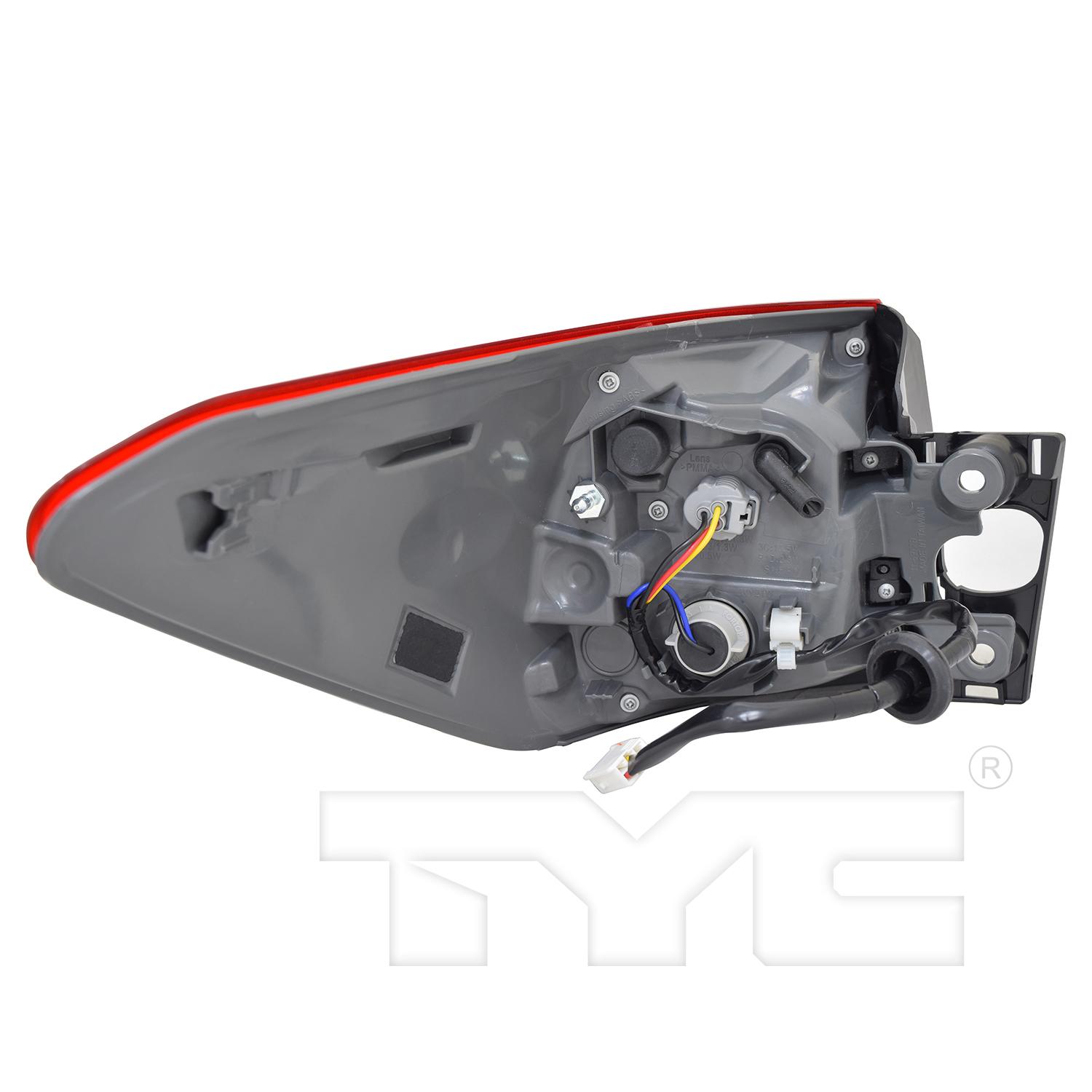 TYC 11697780 Tail Light Assembly product image 2 of 6