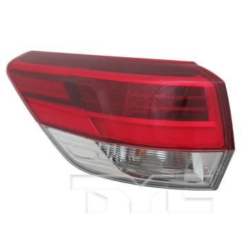 TYC 11697800 Tail Light Assembly product image 1 of 6