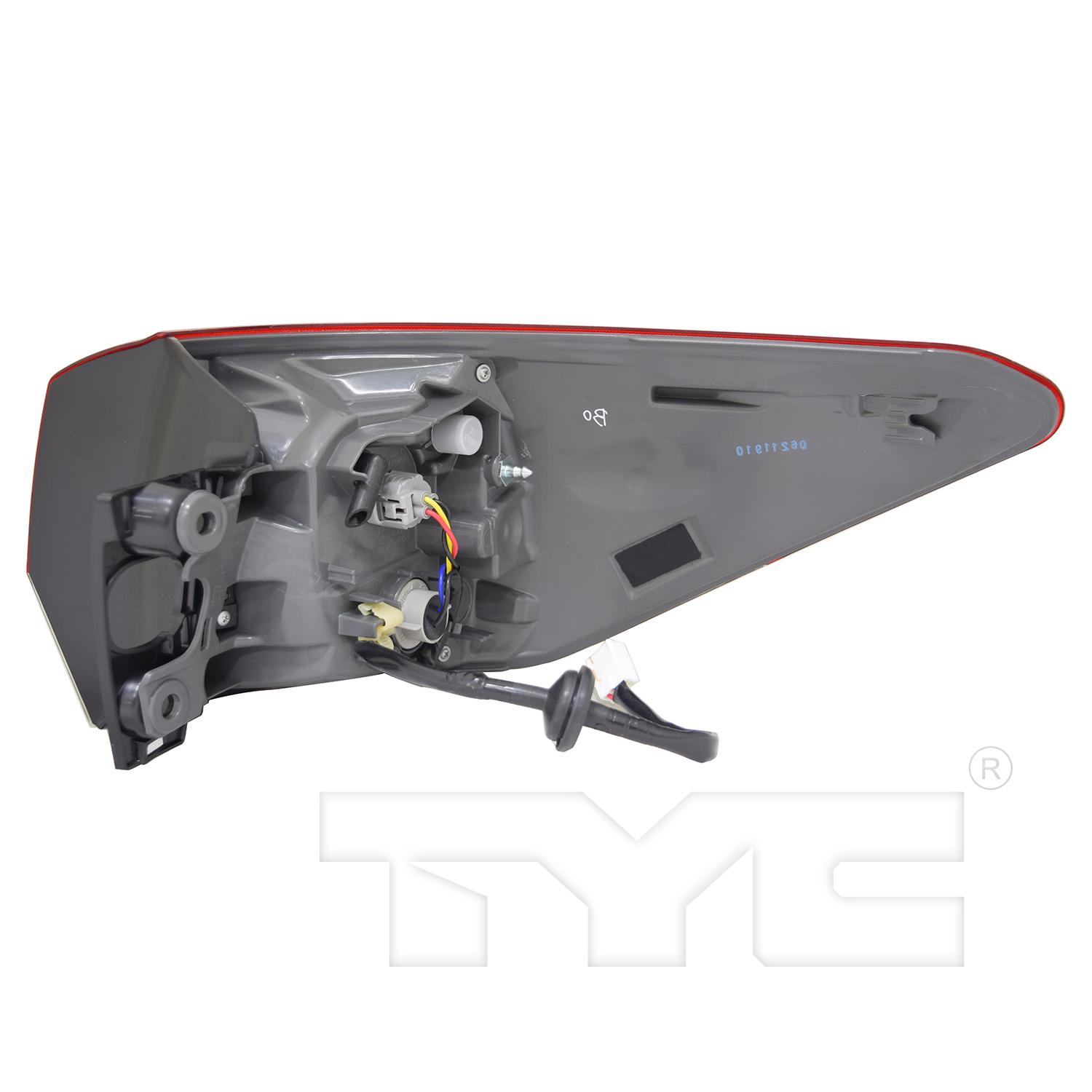 TYC 11697890 Tail Light Assembly product image 2 of 6