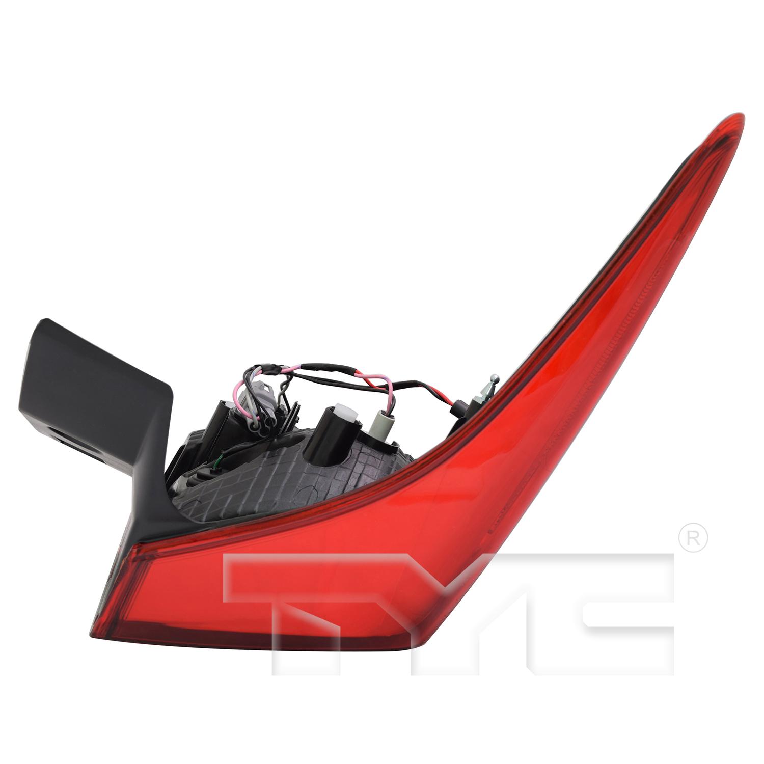 TYC 11698900 Tail Light Assembly product image 3 of 12