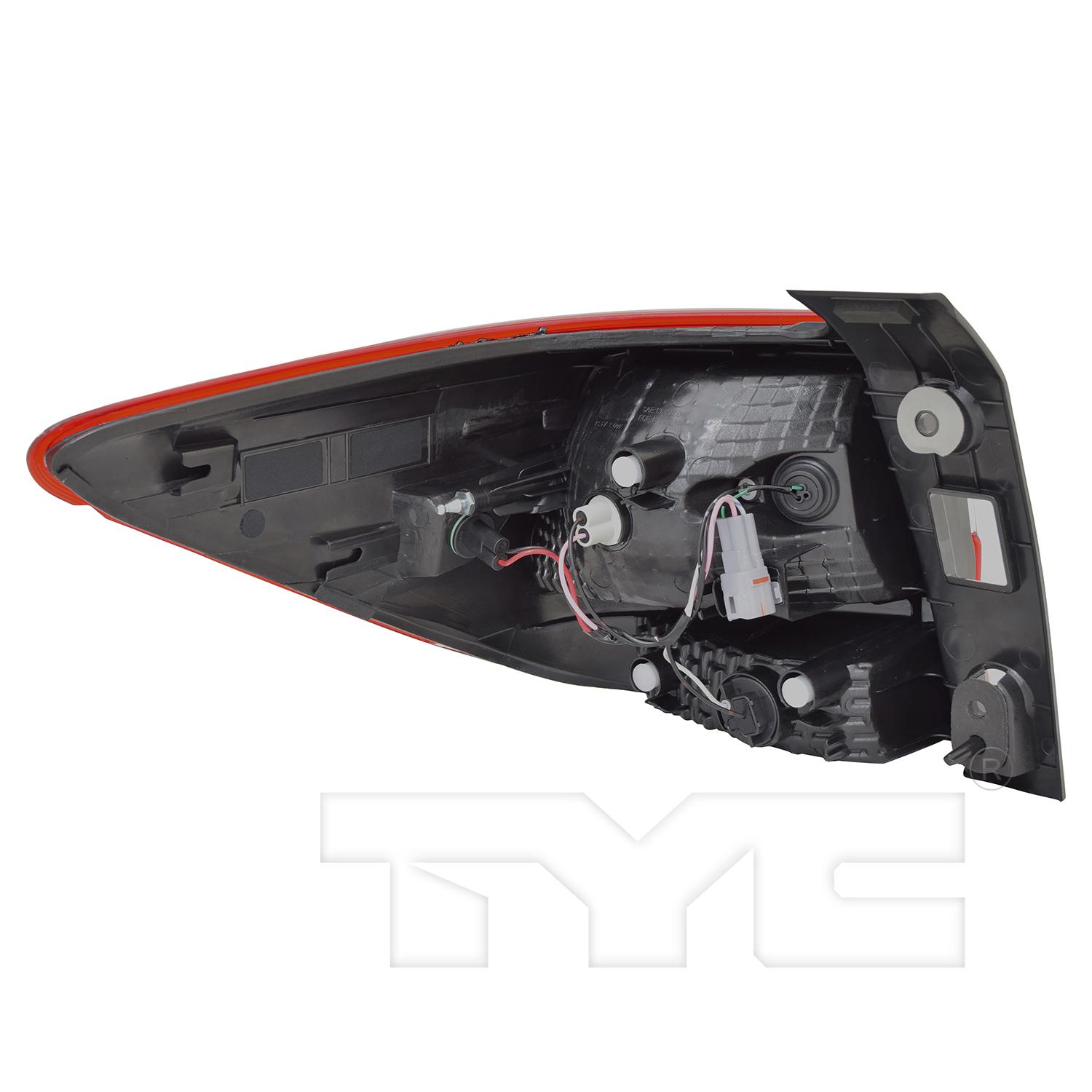 TYC 116989909 Tail Light Assembly product image 2 of 6