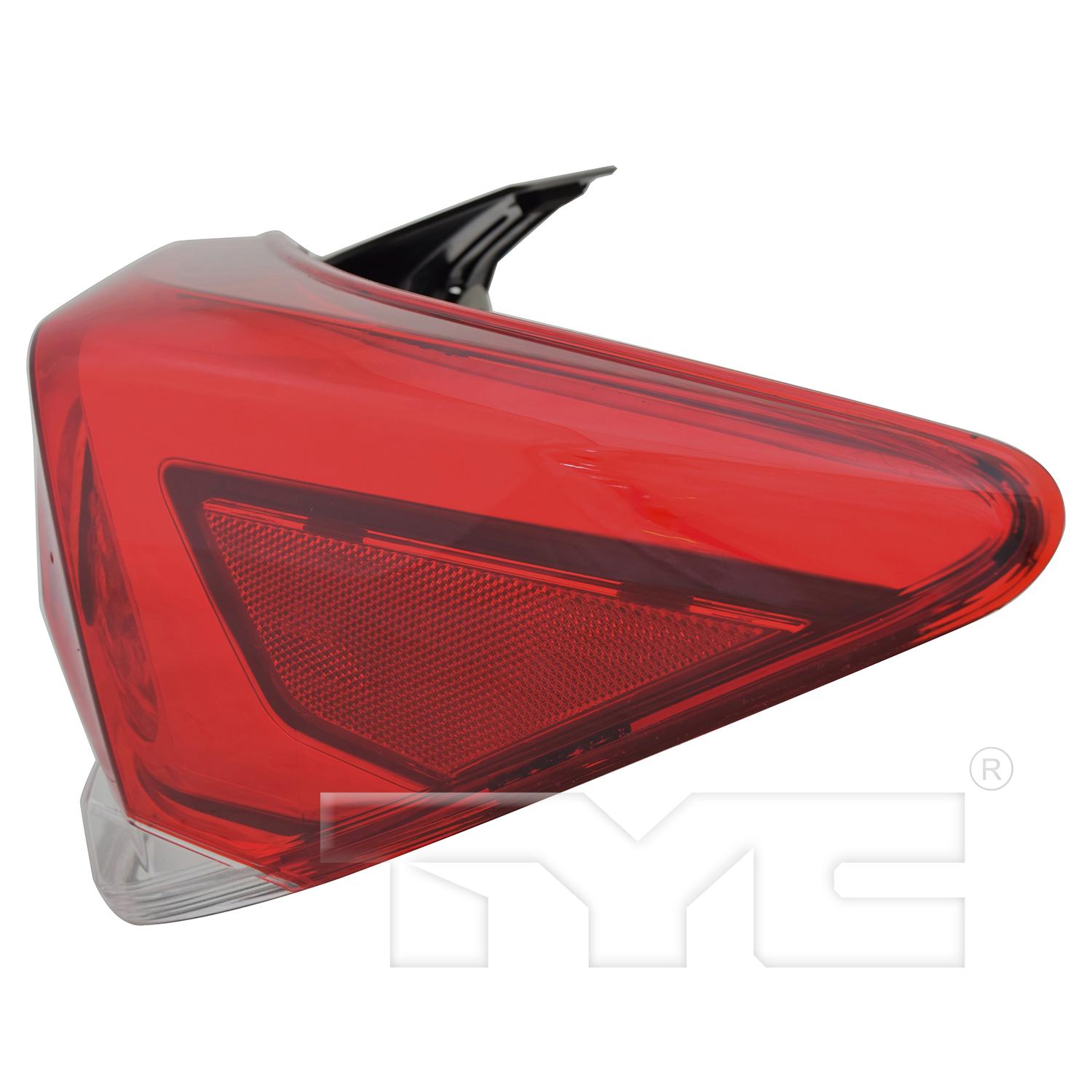 TYC 116989909 Tail Light Assembly product image 4 of 6