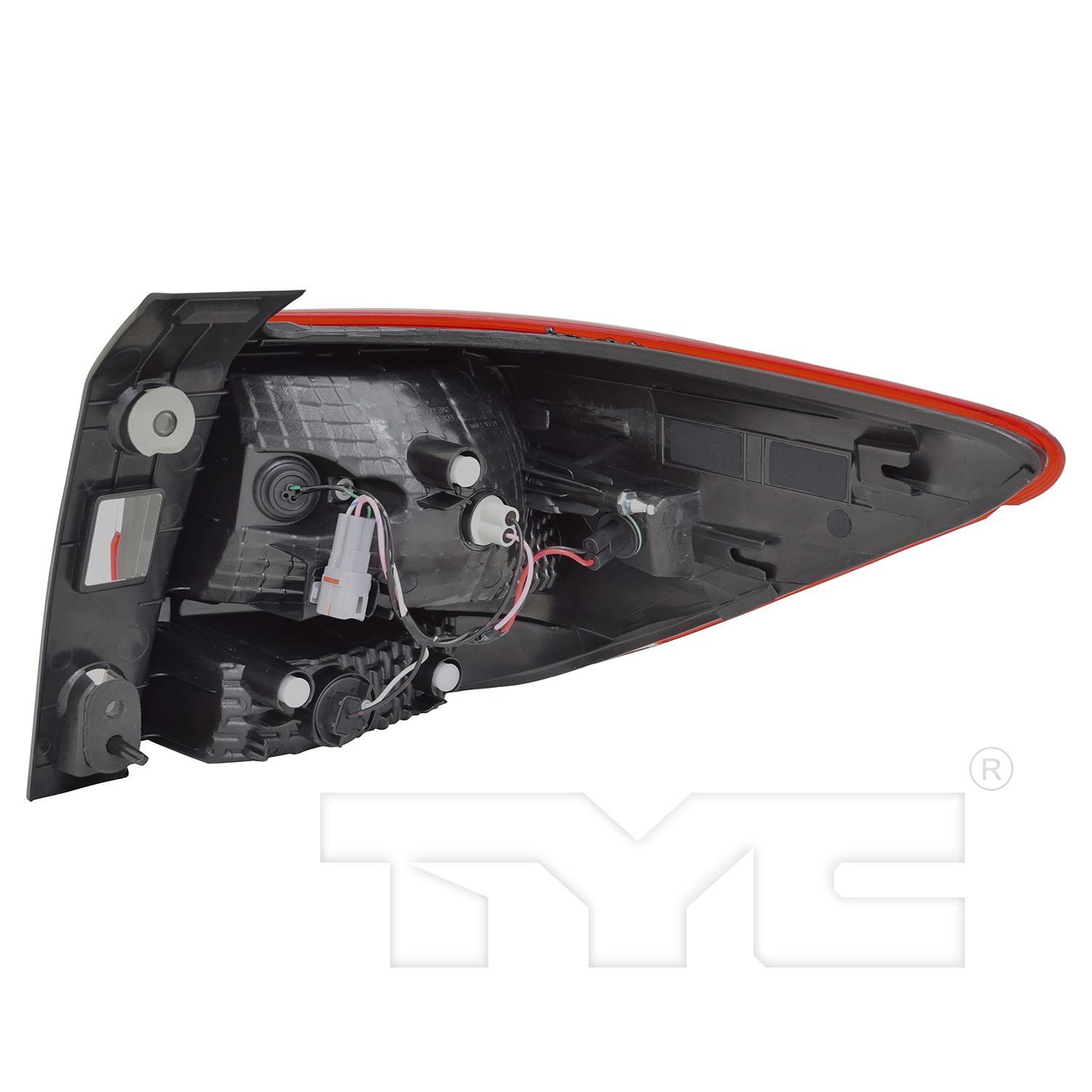 TYC 116990909 Tail Light Assembly product image 2 of 6