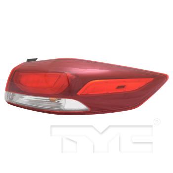 TYC 11699300 Tail Light Assembly product image 1 of 6