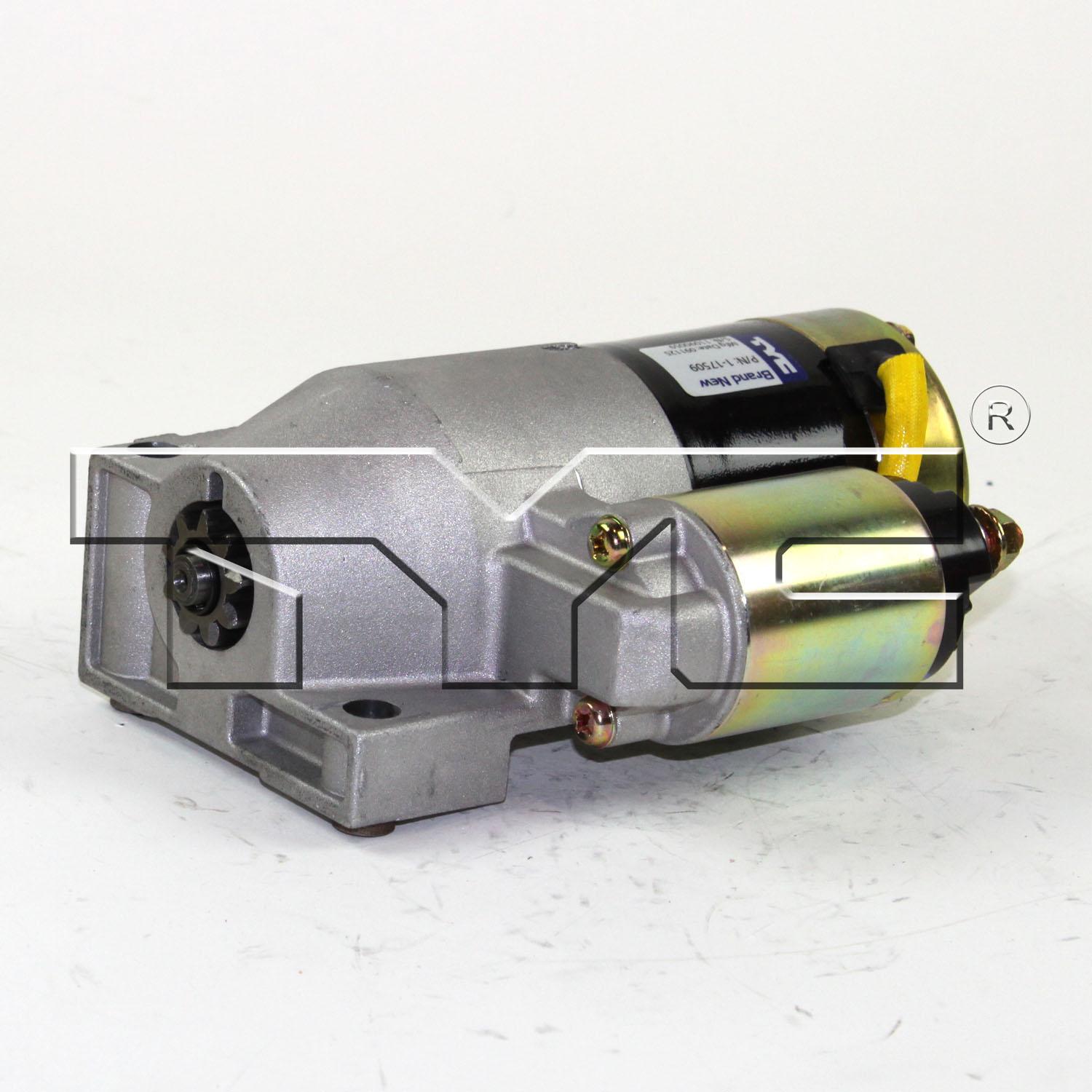 TYC 117509 Starter Motor product image 1 of 4