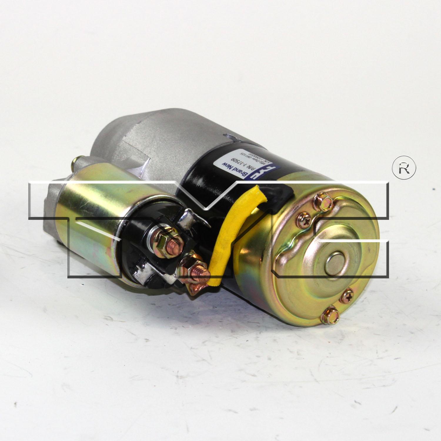 TYC 117509 Starter Motor product image 4 of 4