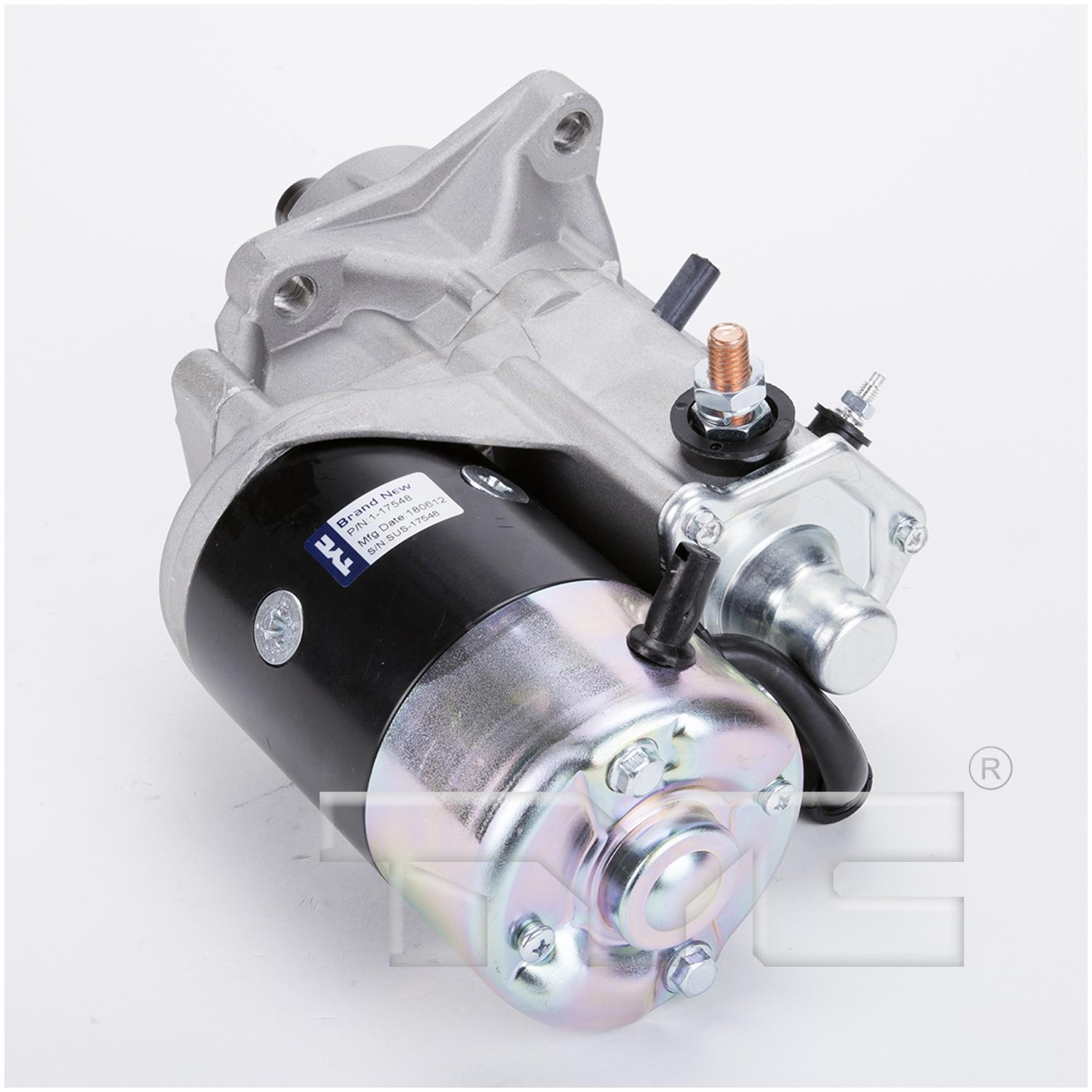 TYC 117548 Starter Motor product image 2 of 4