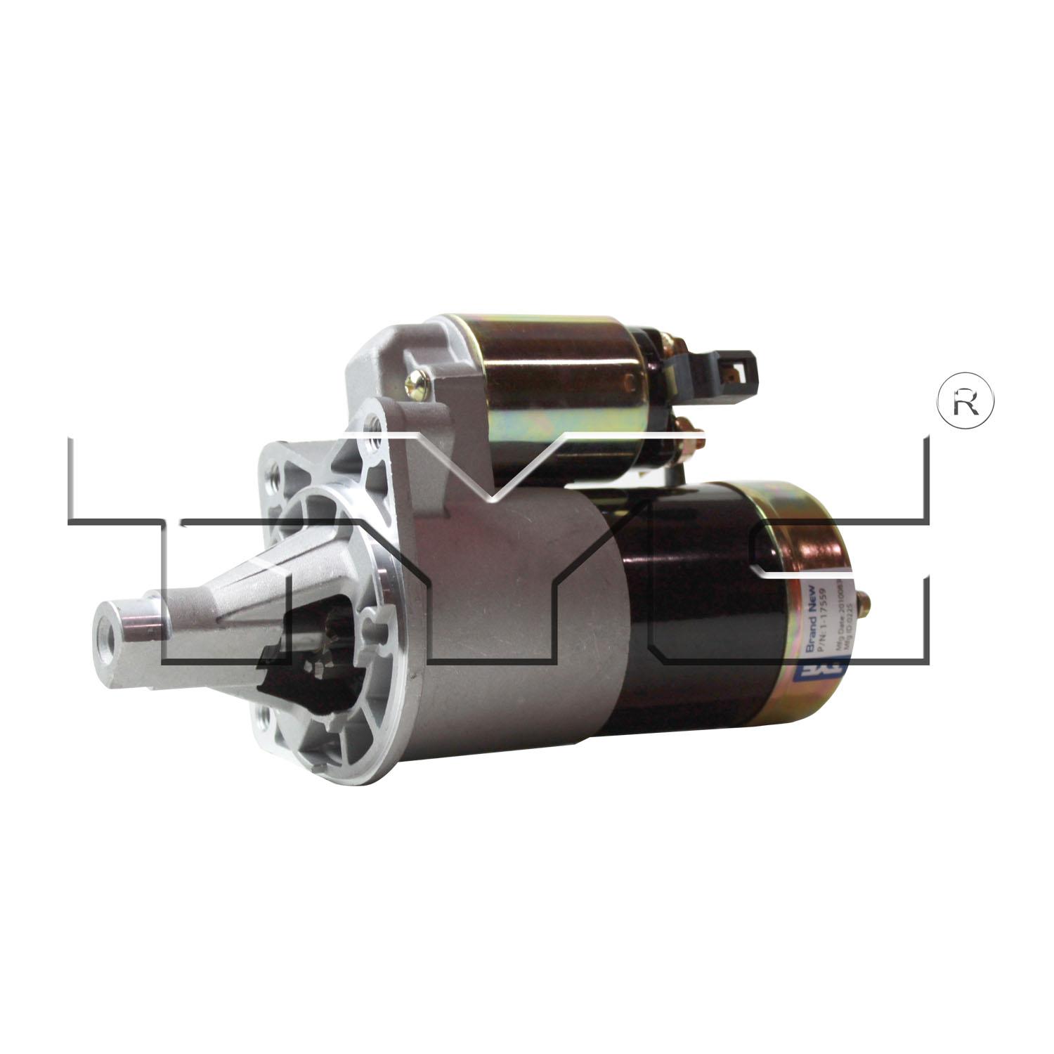 TYC 117559 Starter Motor product image 1 of 4